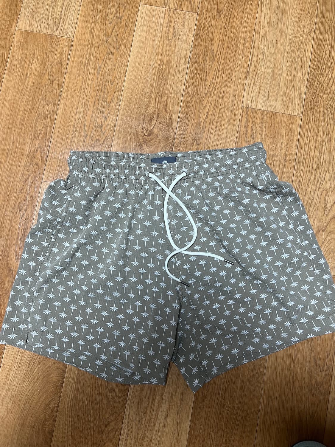 H&M 시어서커 쇼츠 (비치웨어) 상품이미지1