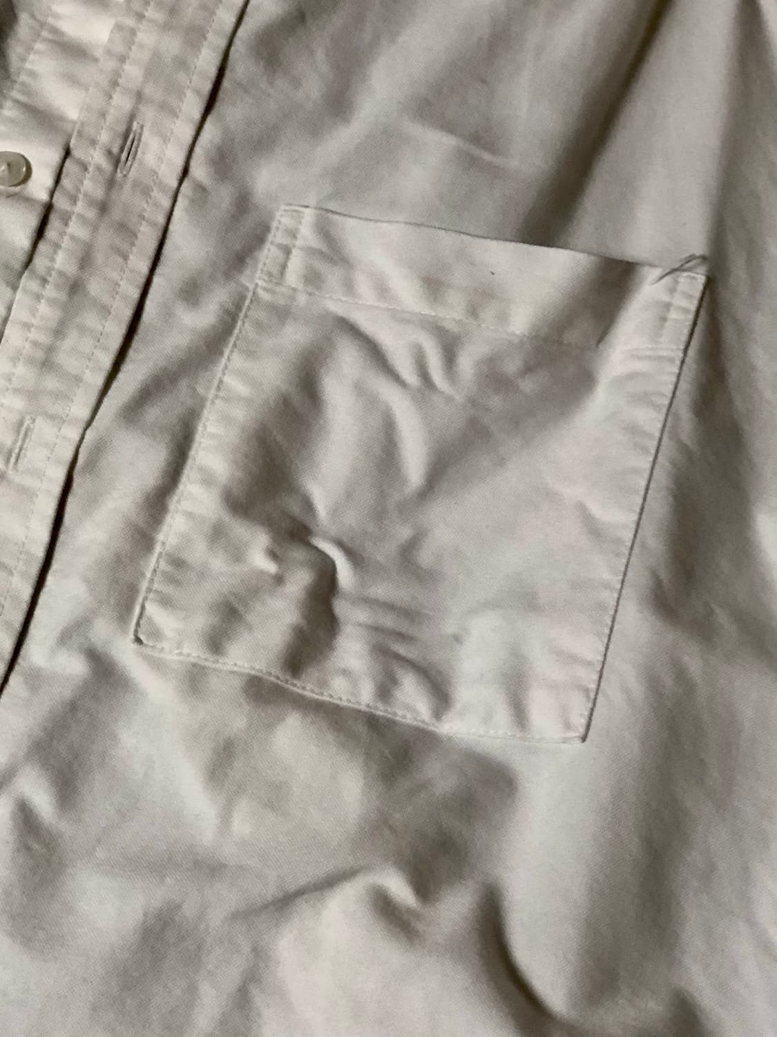 M) 무신사 오버핏 셔츠 (화이트) 상품이미지4