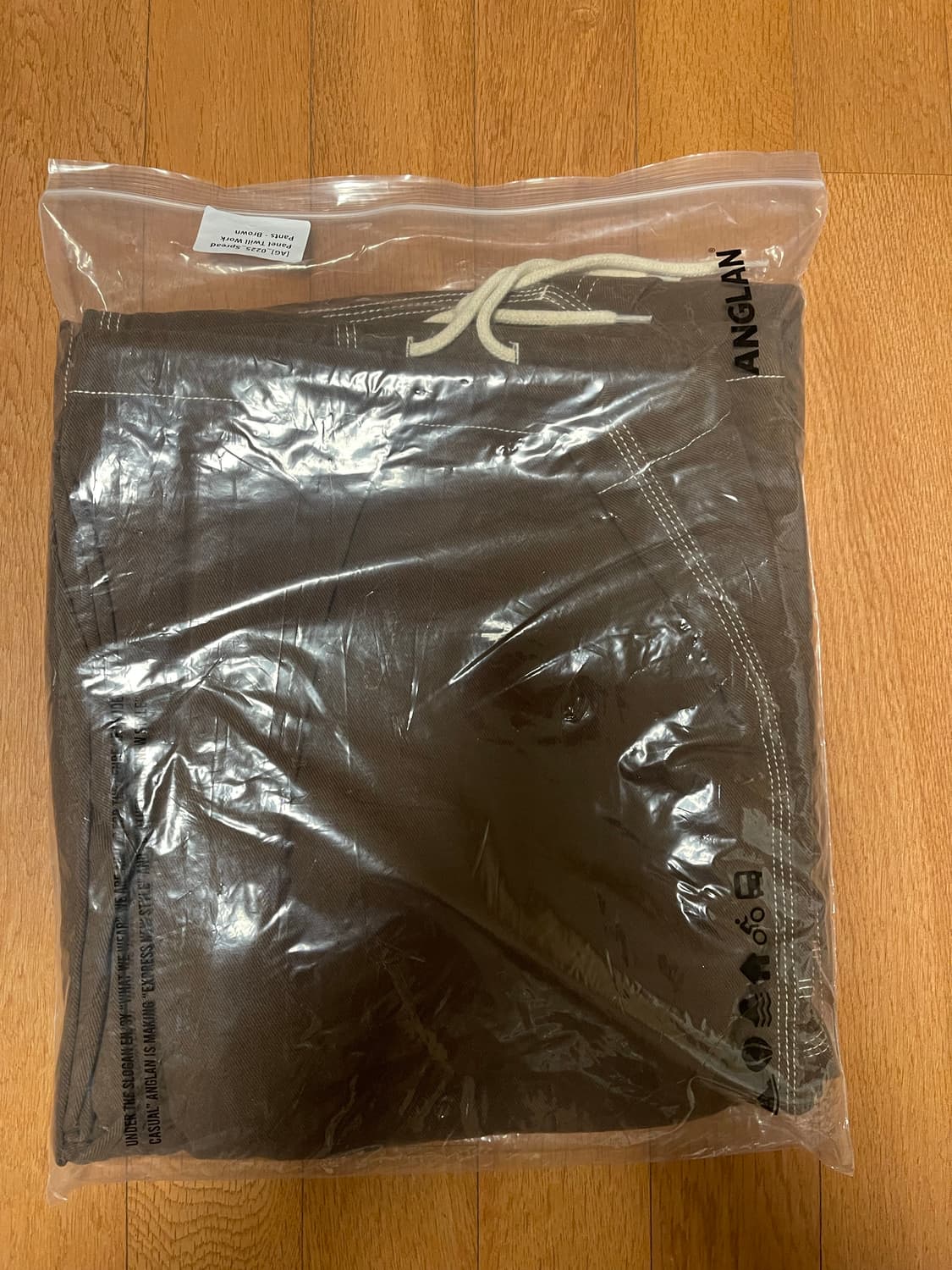 앵글런 Anglan Spread Panel Twill Work Pants 상품이미지5