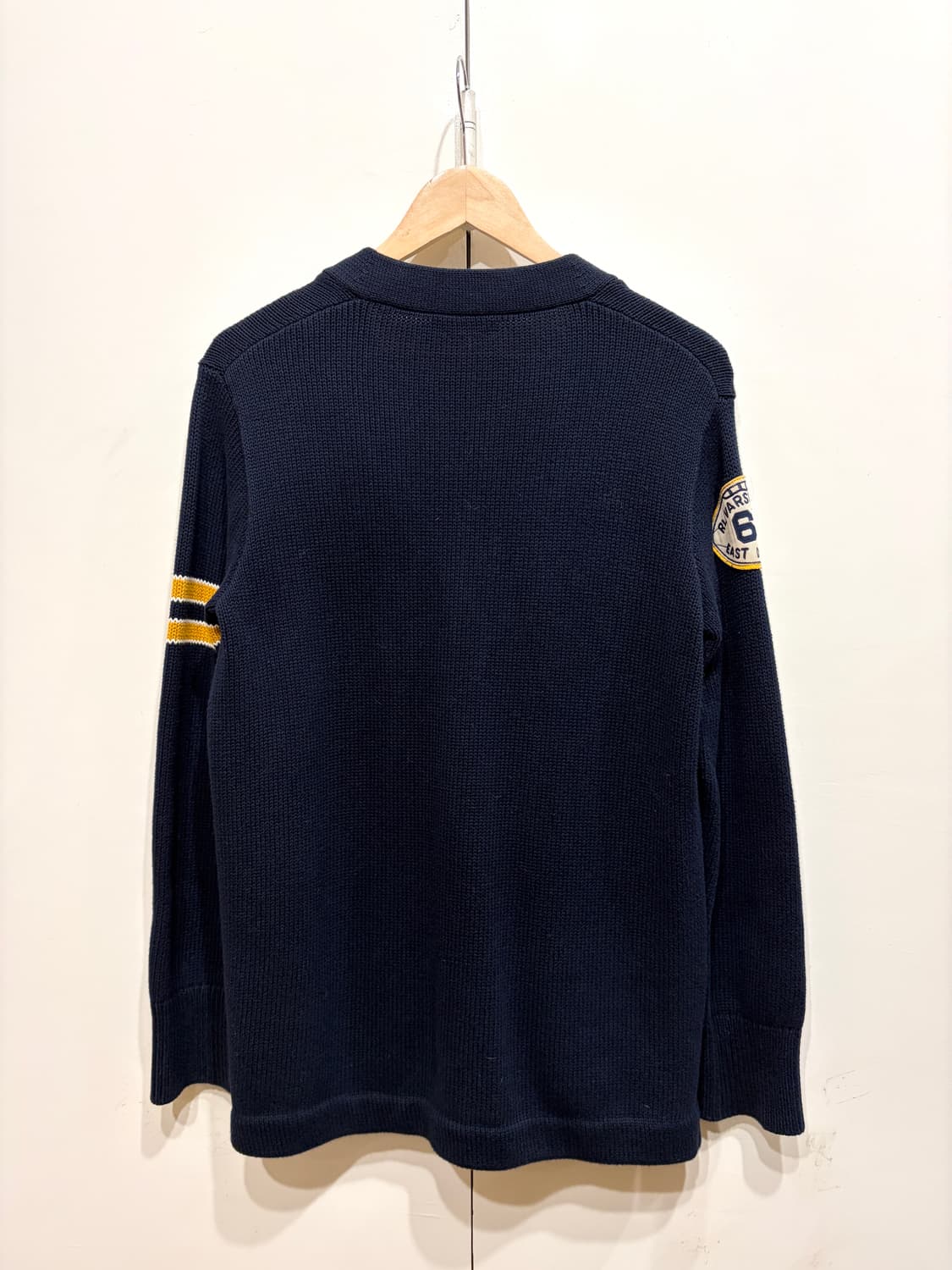 폴로 랄프로렌 컬리지 바시티 레터맨 P 가디건 상품이미지4