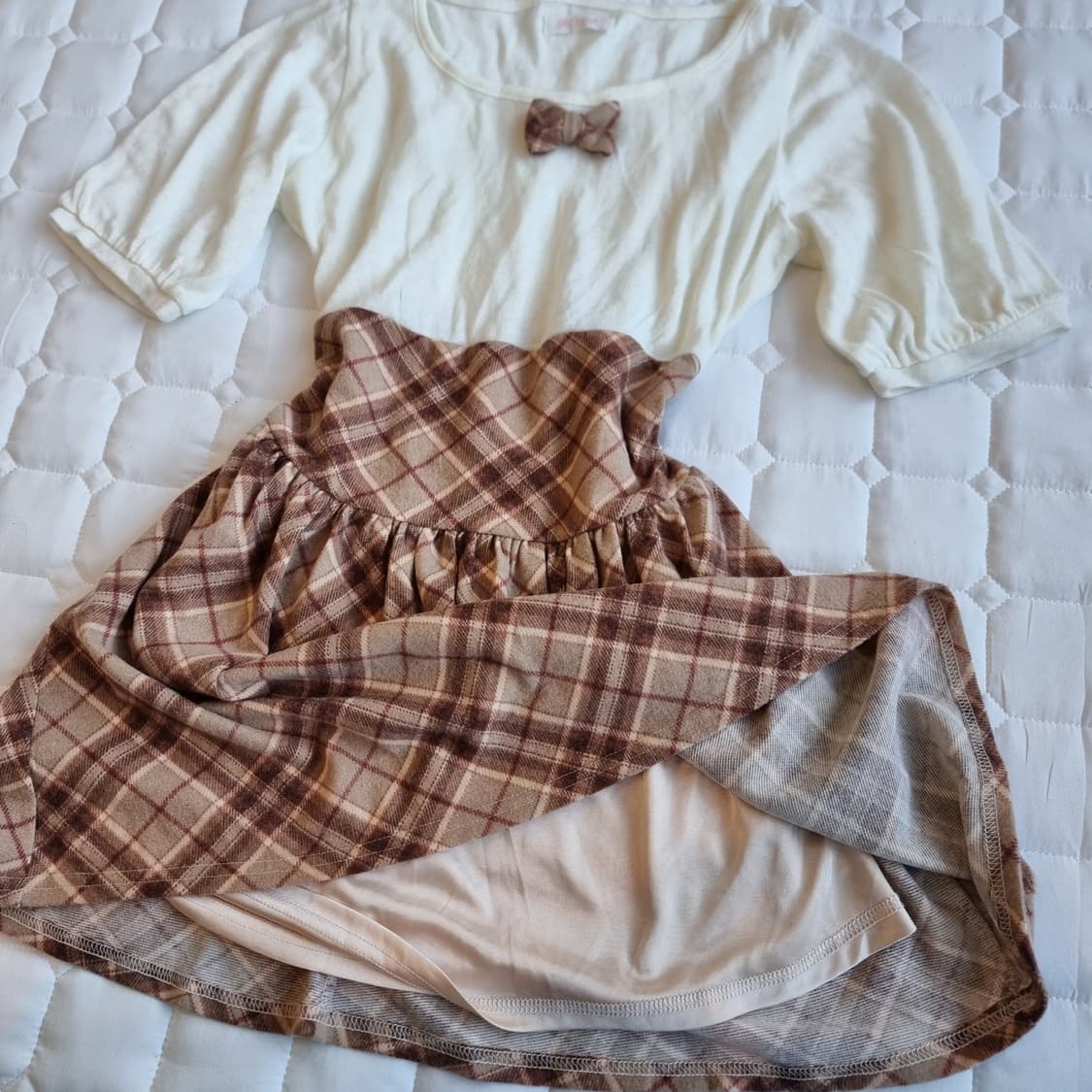 Liz Lisa 리즈리사 모카 체크 투피스원피스 상품이미지4