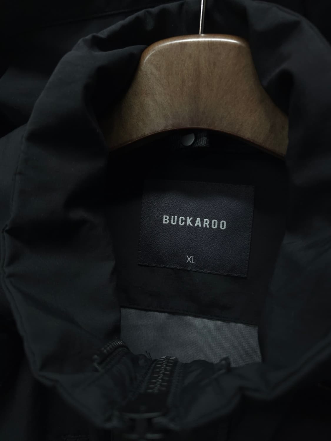 버카루 남성 유틸리티 후드 야상 자켓 (XL/블랙) 상품이미지3