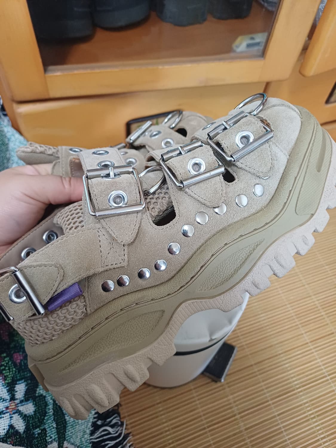 19ss 이티스 샌들 베이지 상품이미지1
