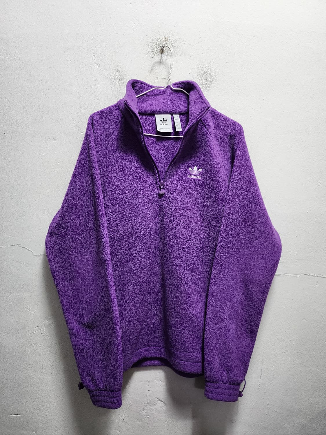 아디다스 빅 트레포일 아노락 후리스 상품이미지1