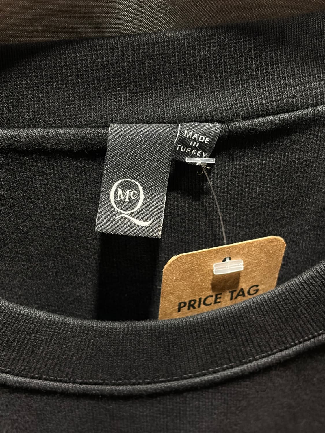 XL McQ 알렉산더맥퀸 블러드 페인팅 포켓 블랙 맨투맨 상품이미지5