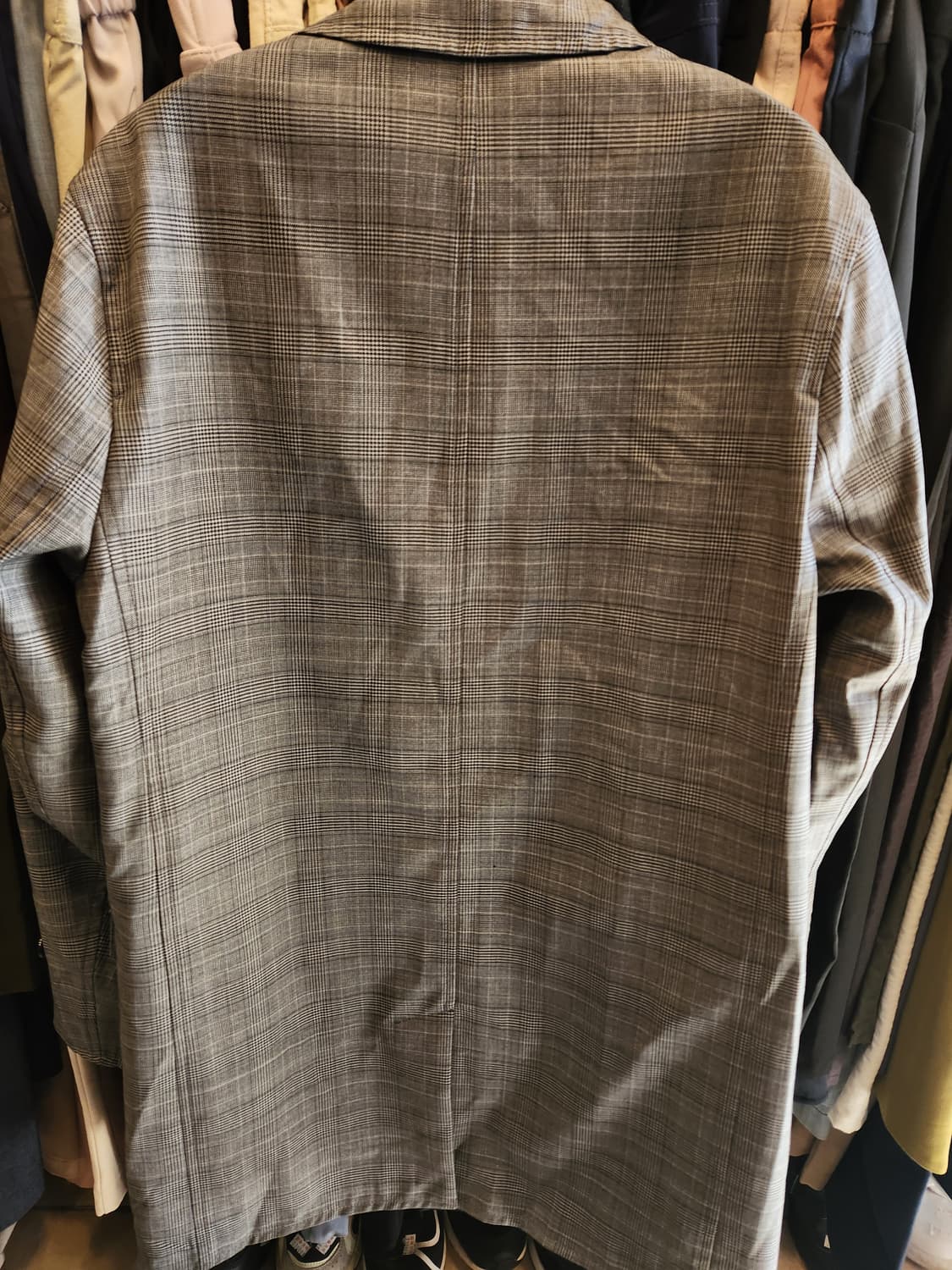 버버리 런던 체크 리버시블 남성 코트 상품이미지2