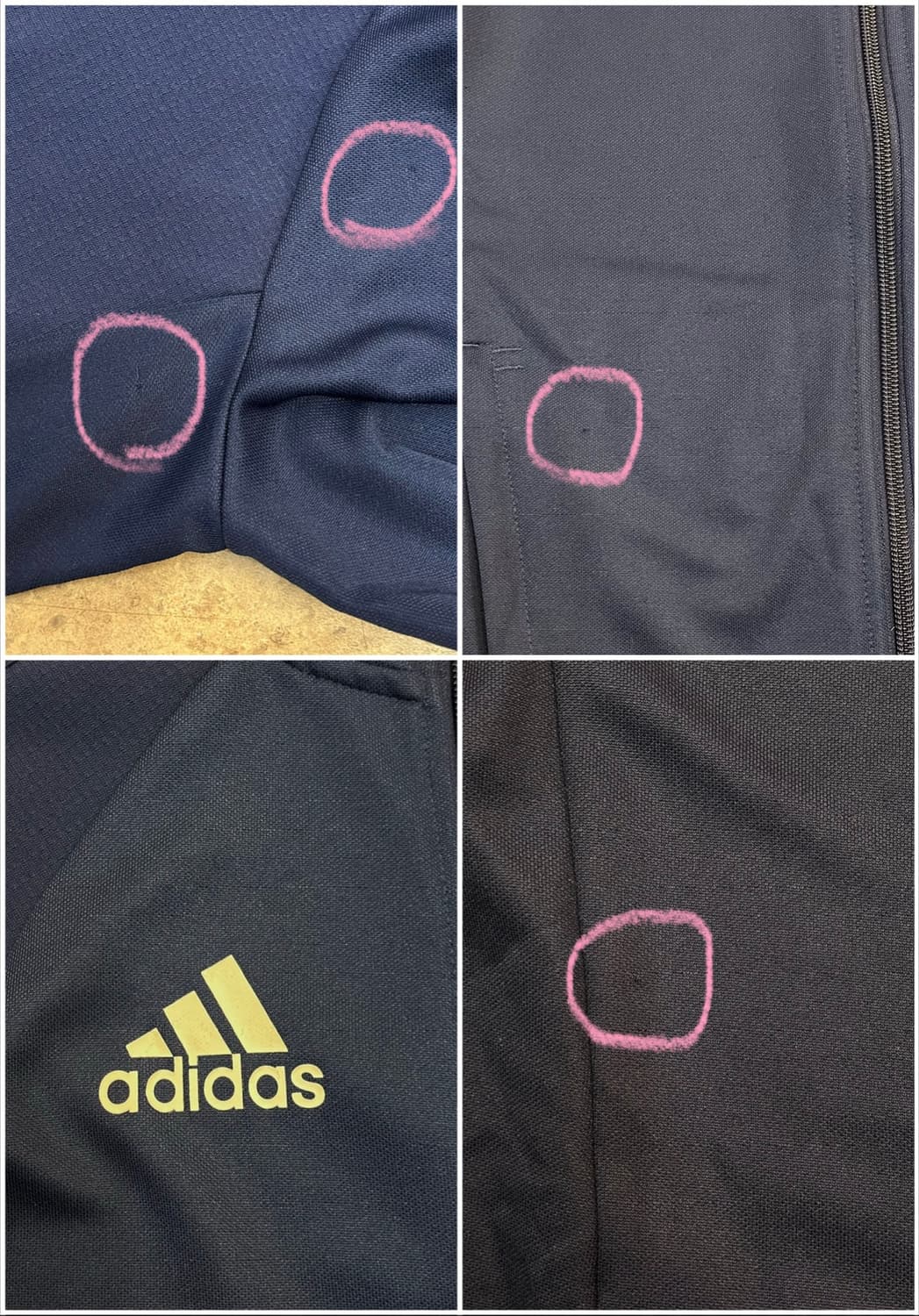 아디다스 져지 네이비 M #csz3045  상품이미지5