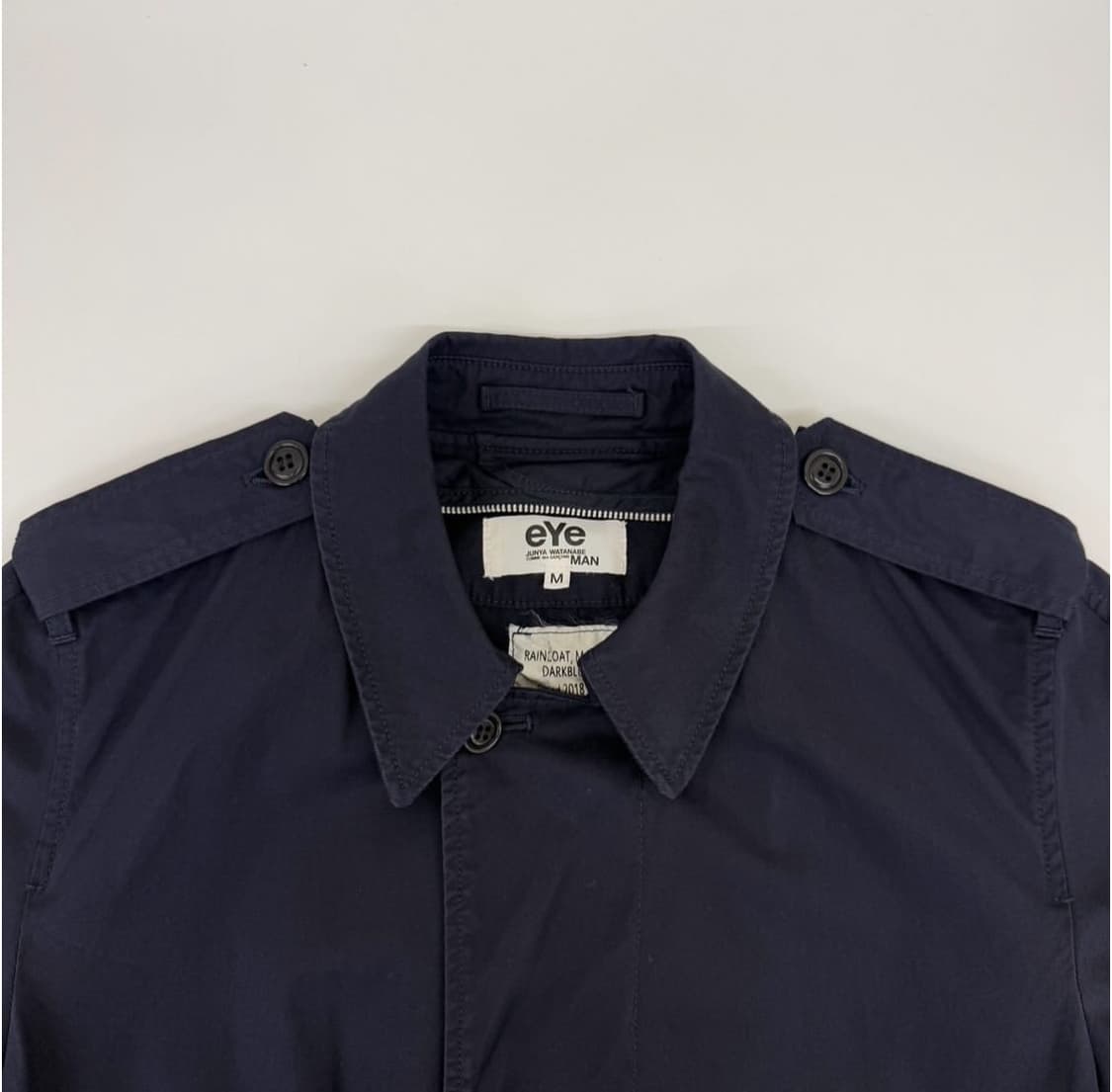 준야와타나베 후염가공 밀리터리 코트 상품이미지5