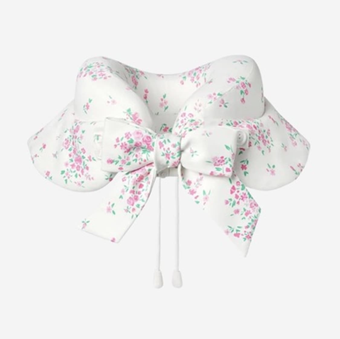 Ribbon Neck Pillow White 상품이미지1