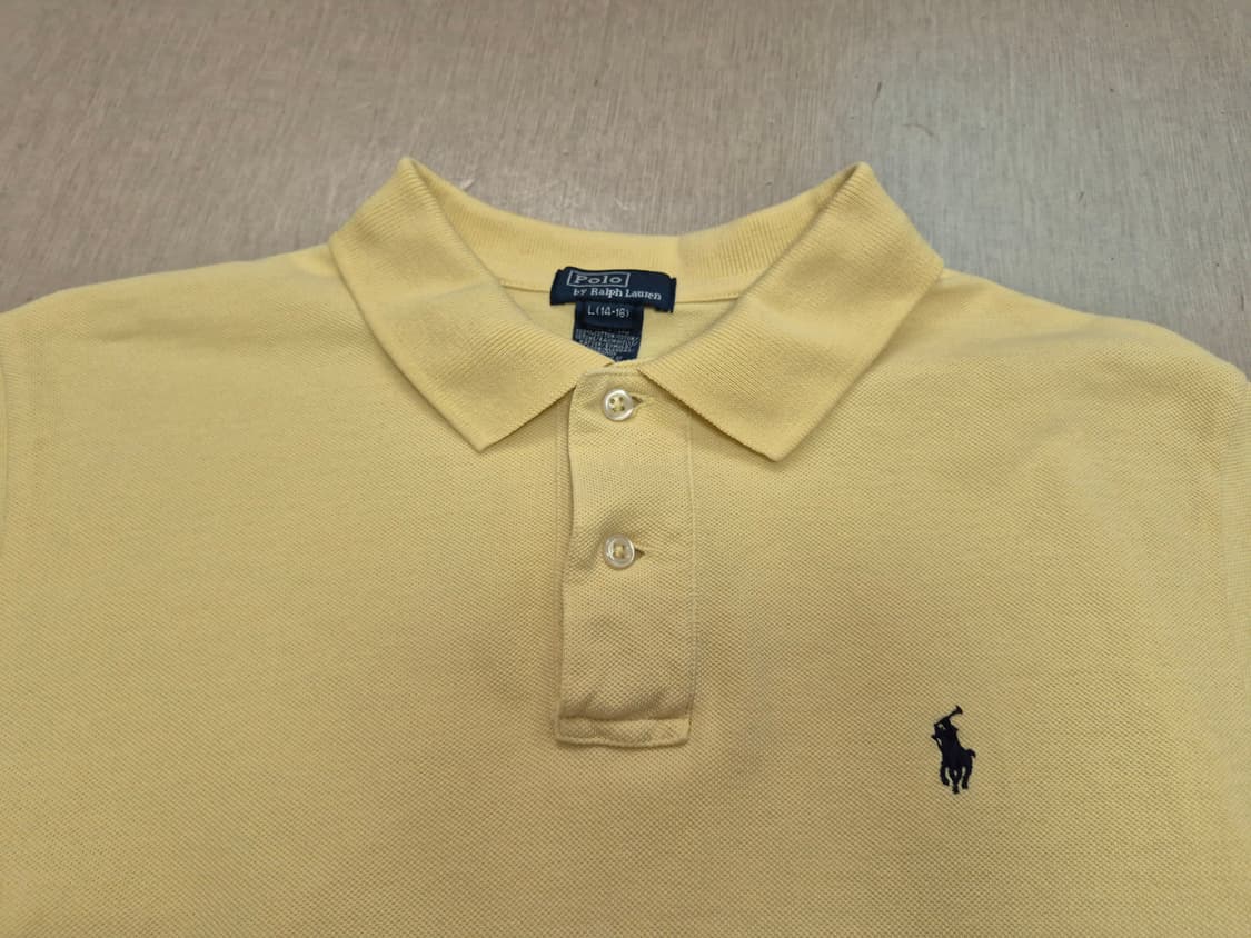 폴로 카라티셔츠 노란색 상품이미지4