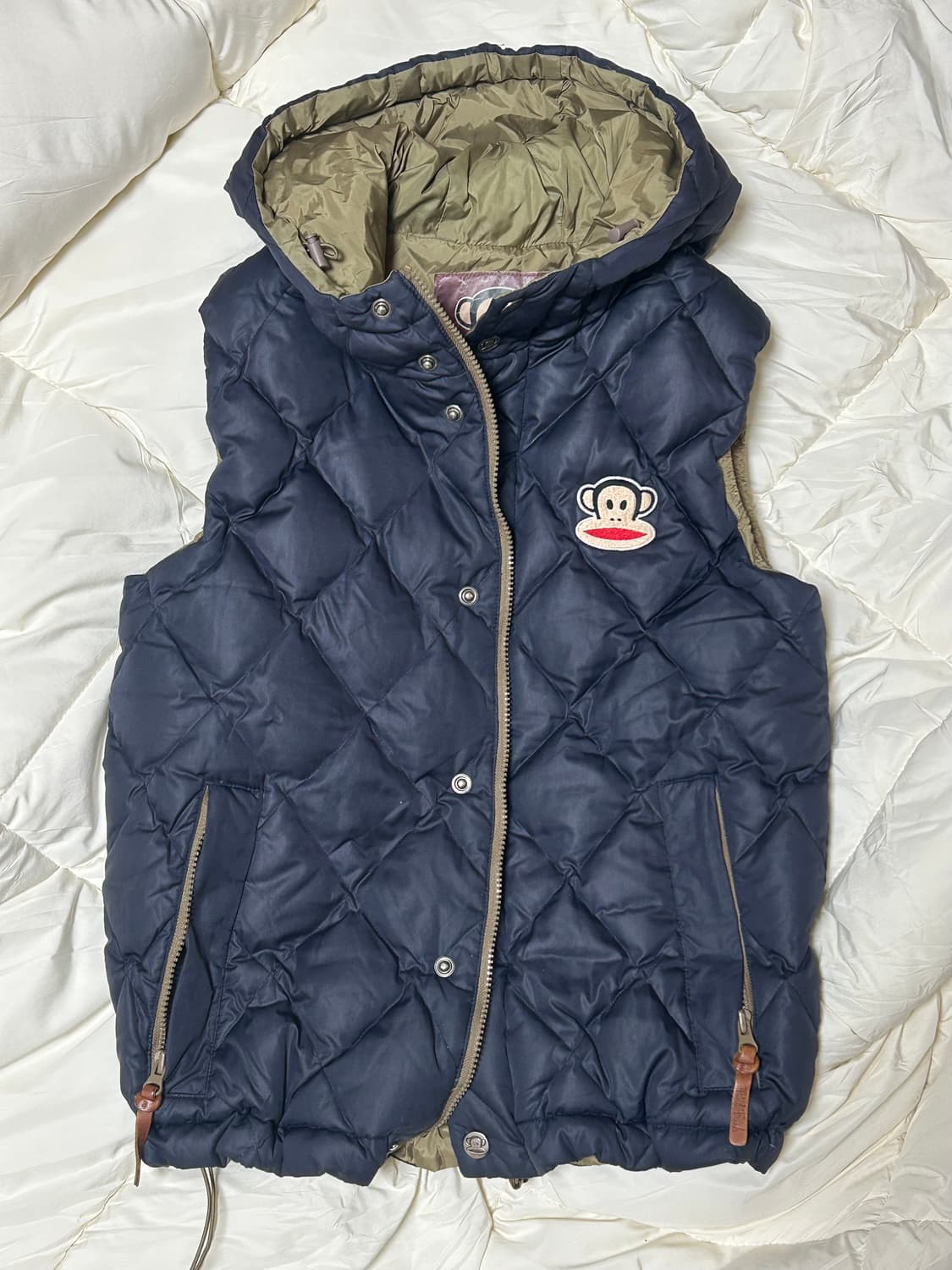 폴프랭크 덕다운 조끼 패딩 상품이미지3