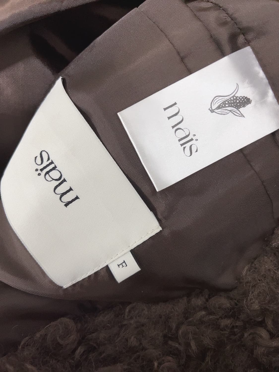 마이스 래글런 퍼 더플 코트 상품이미지10