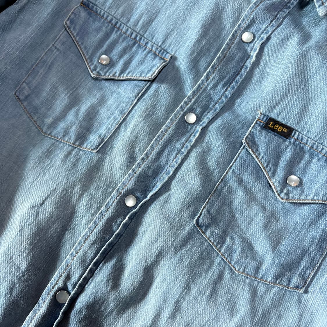 Lee 데님 웨스턴 셔츠 M 상품이미지3