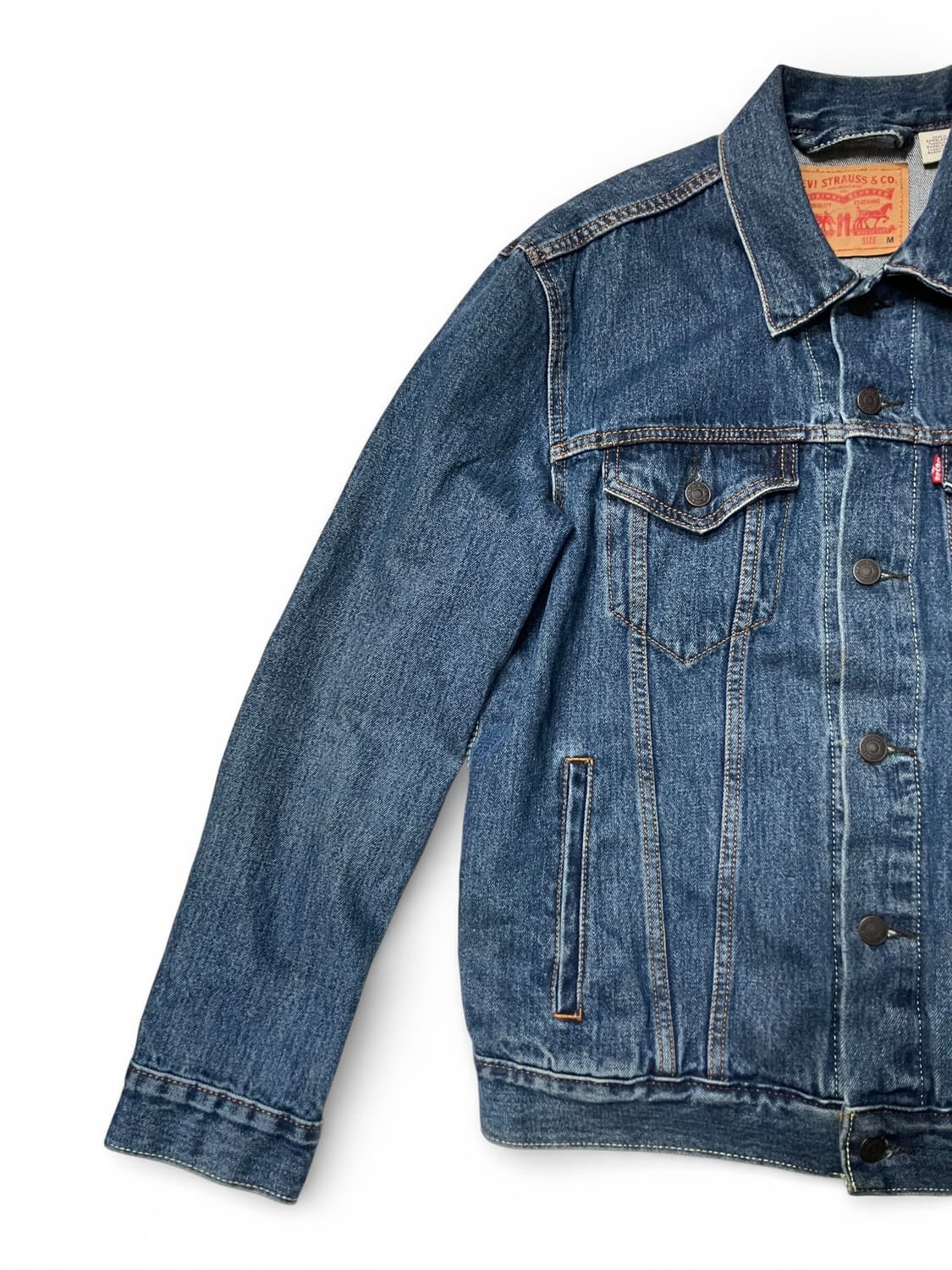 리바이스 트러거 데님 자켓 청자켓 M 상품이미지4