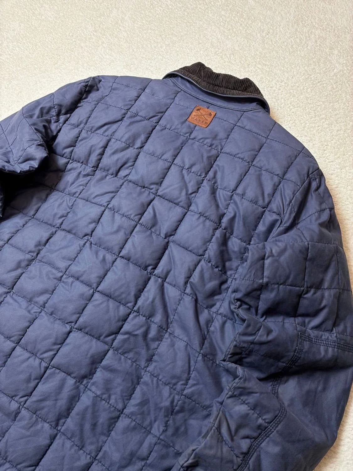 시리즈 x Waxed 퀼팅 피그먼트 코듀로이 카라 자켓 PN6332 상품이미지7