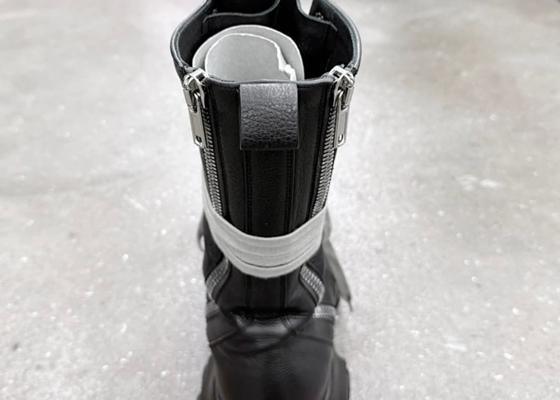 릭오웬스 보조 레이스업 트랙터 부츠 상품이미지6