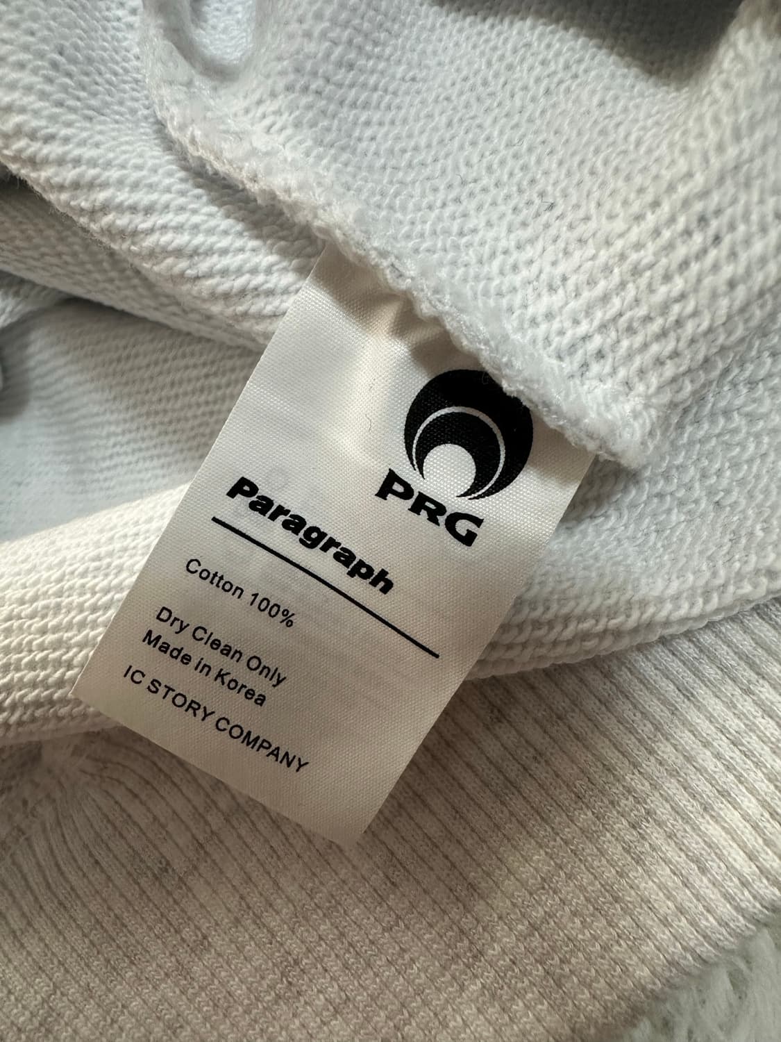 Paragraph P08 맨투맨 회색  상품이미지6