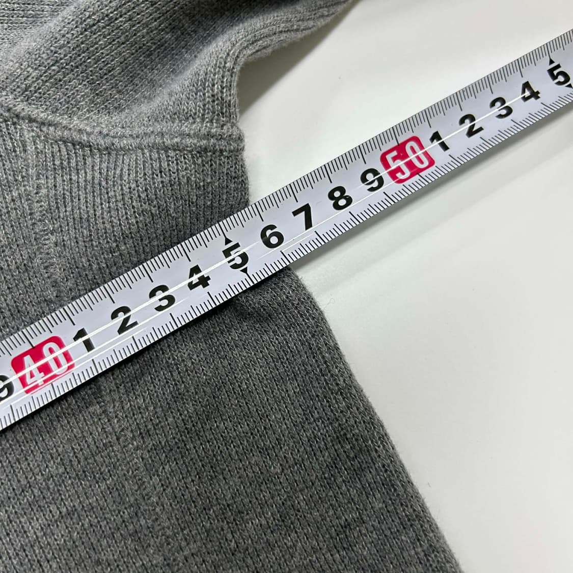 폴로 랄프로렌 그레이 코튼 니트 후드티(S) 상품이미지7