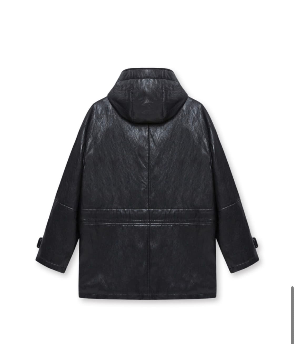 더베를린 레더 후드 자켓 상품이미지2