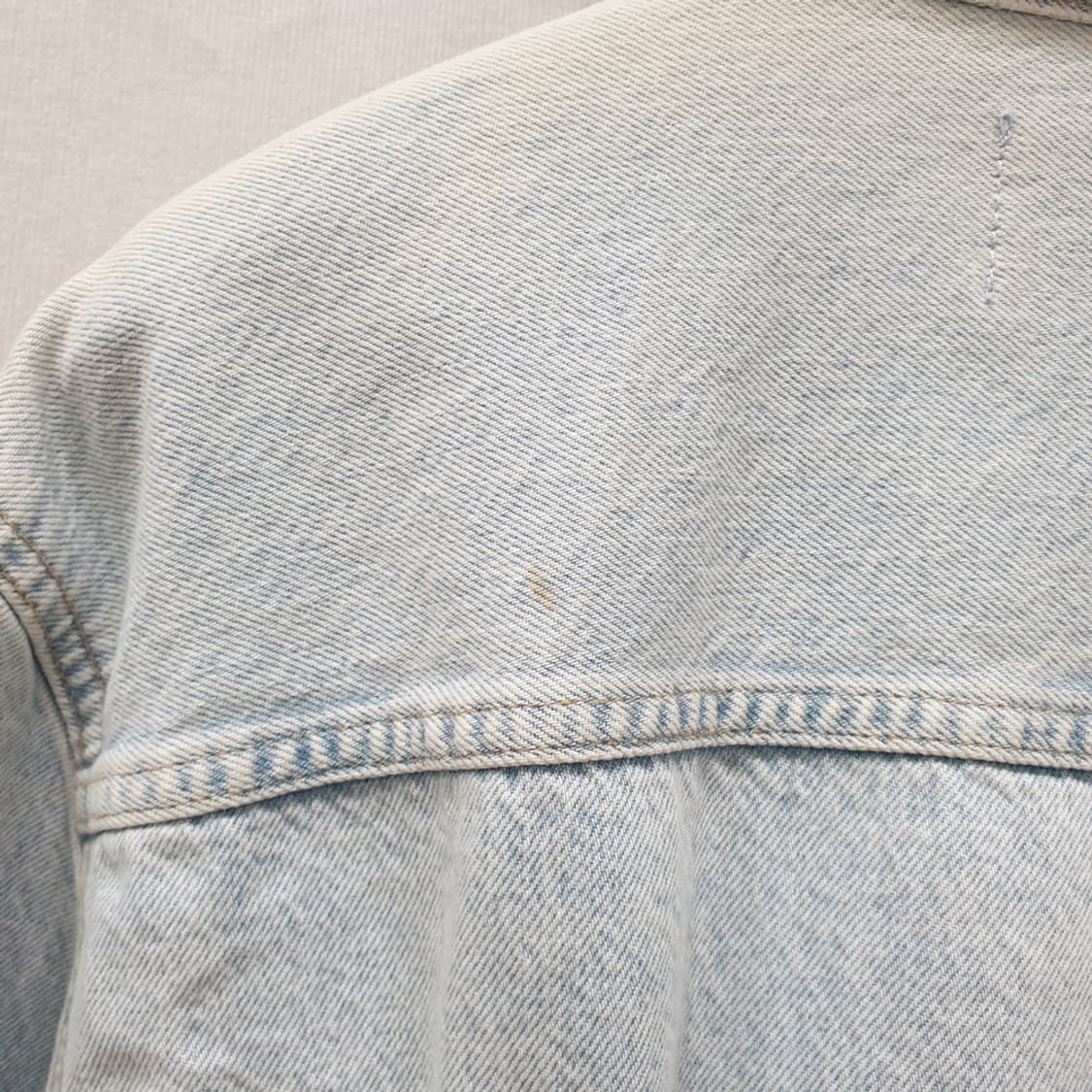 캘빈클라인 여성 블리치 데님 셔츠 자켓 S 상품이미지5