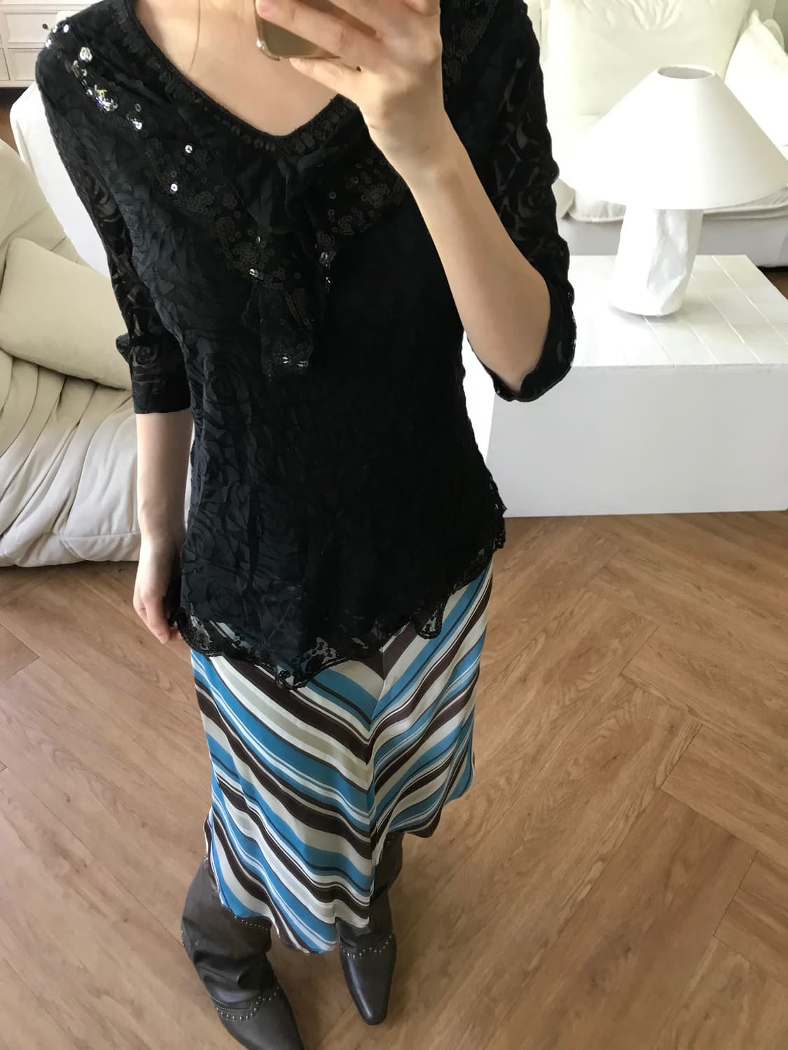 vintage lace top 상품이미지8