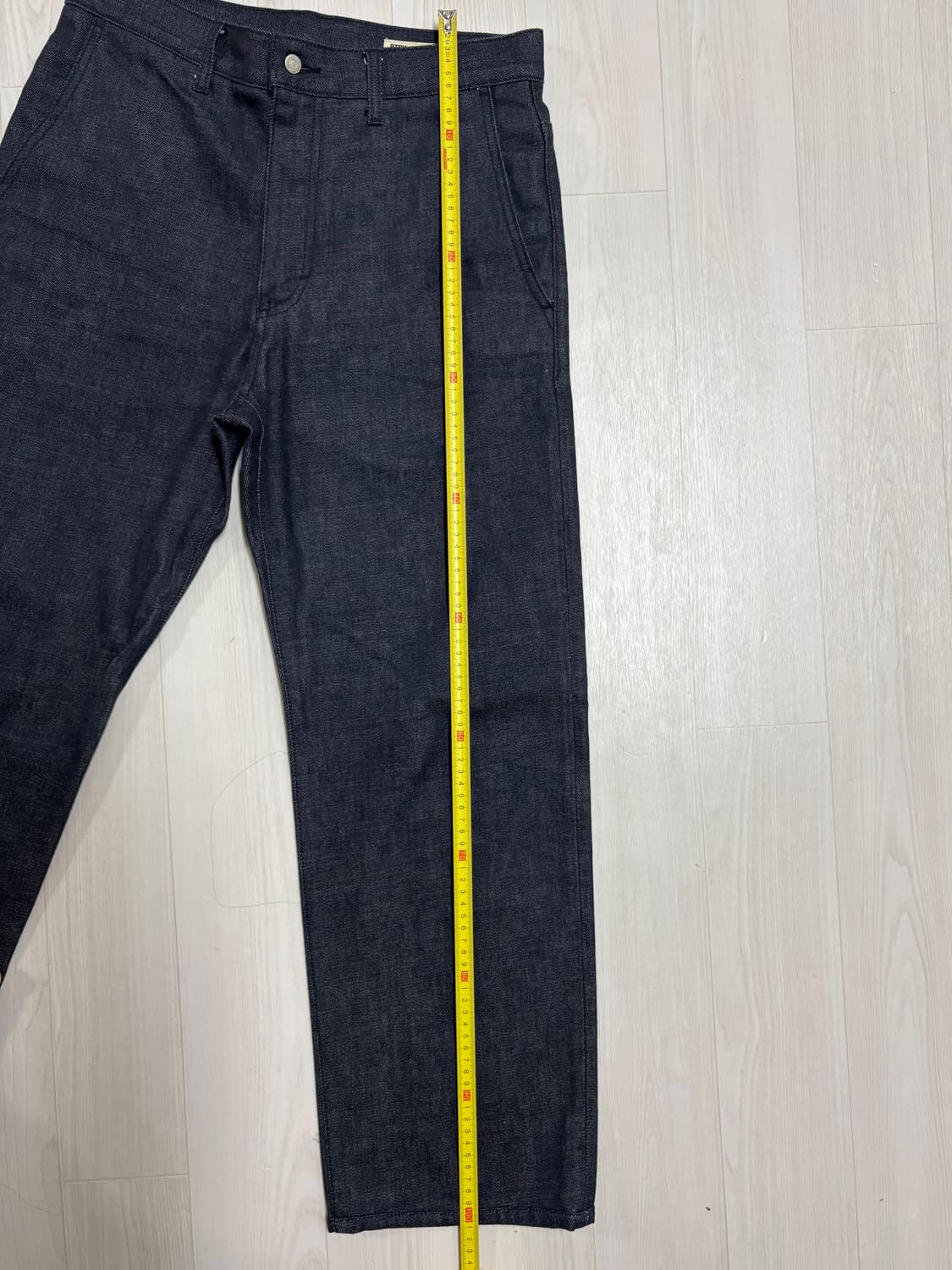 포터리 논워시드 스트레이트 데님 2 상품이미지7