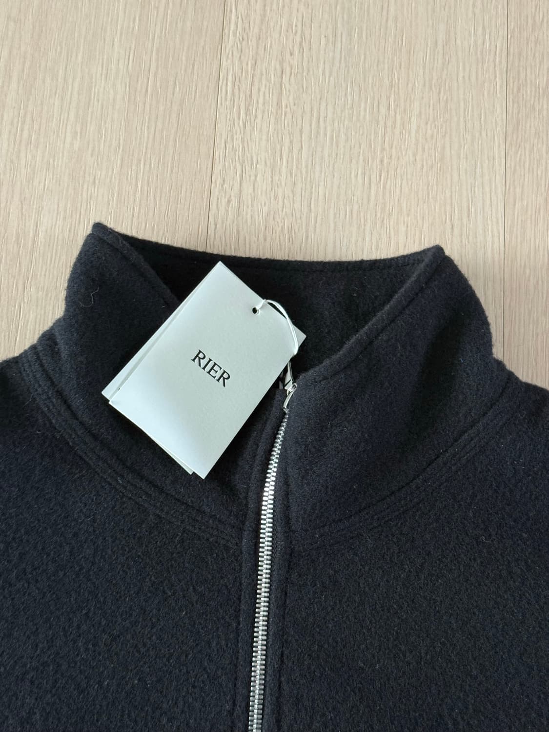 (L) RIER Fleece black 리에르 플리스 블랙 상품이미지2