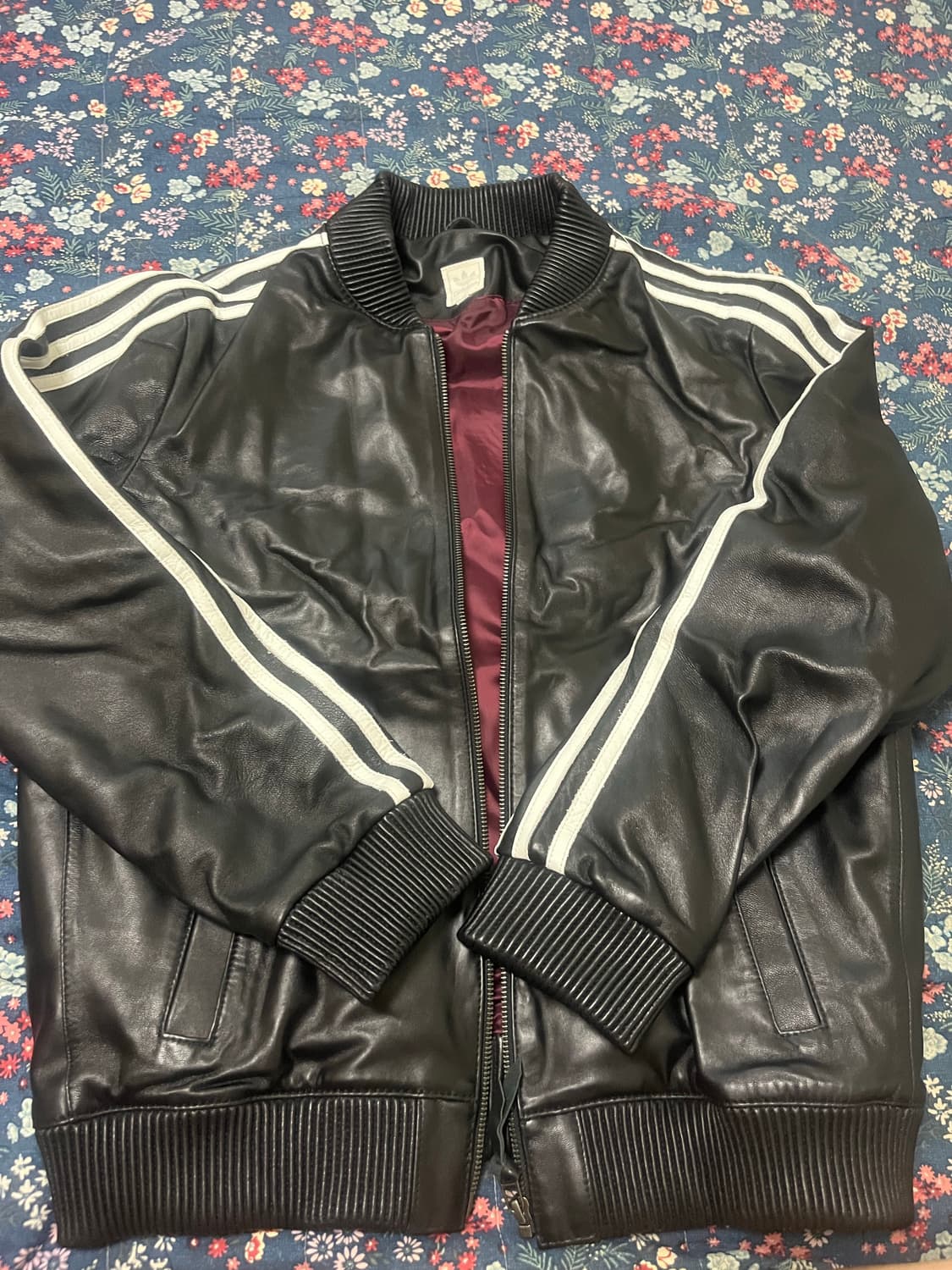 아디다스 빈티지 레더자켓 상품이미지2