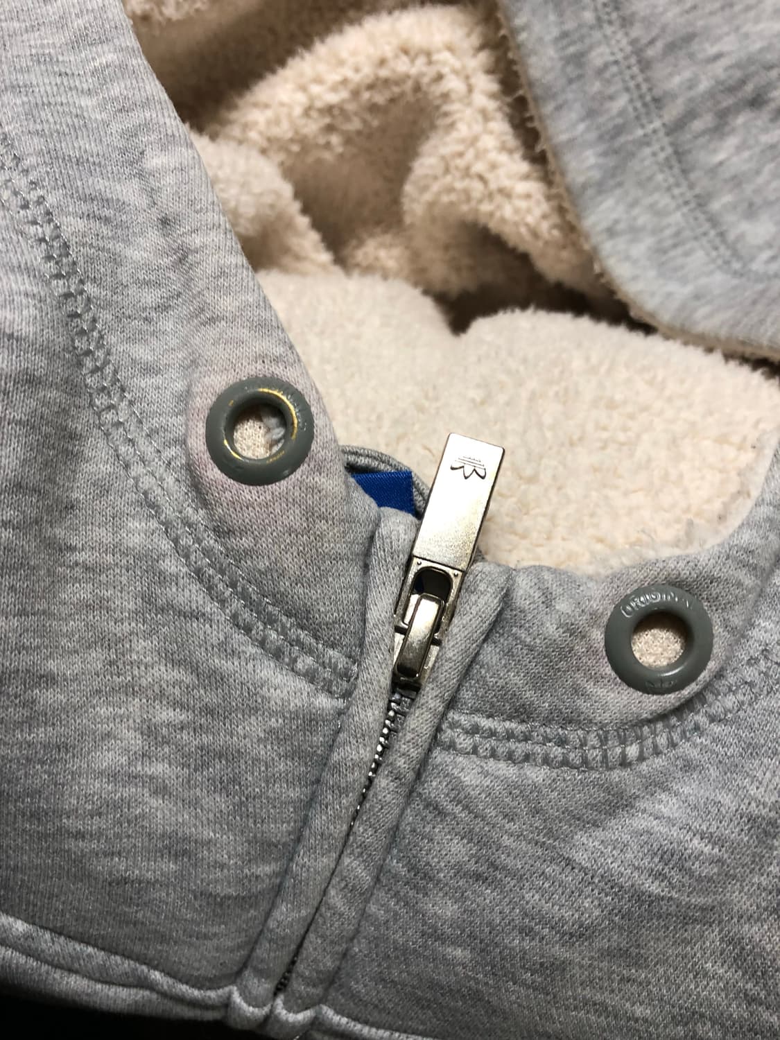 빈티지 아디다스 그레이 파이어버드 후드집업 상품이미지7