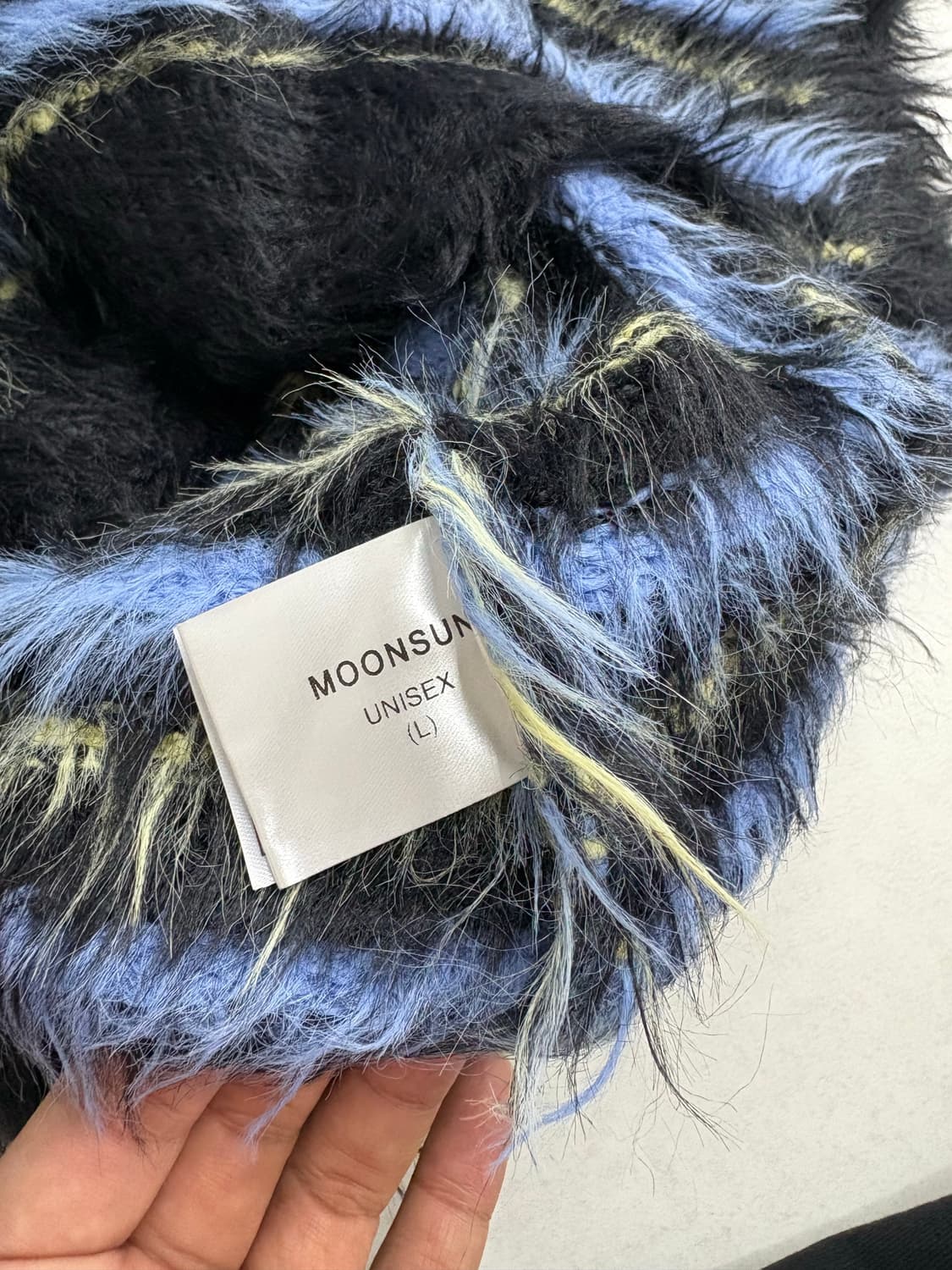 L)문선 모헤어 니트 베스트 상품이미지3