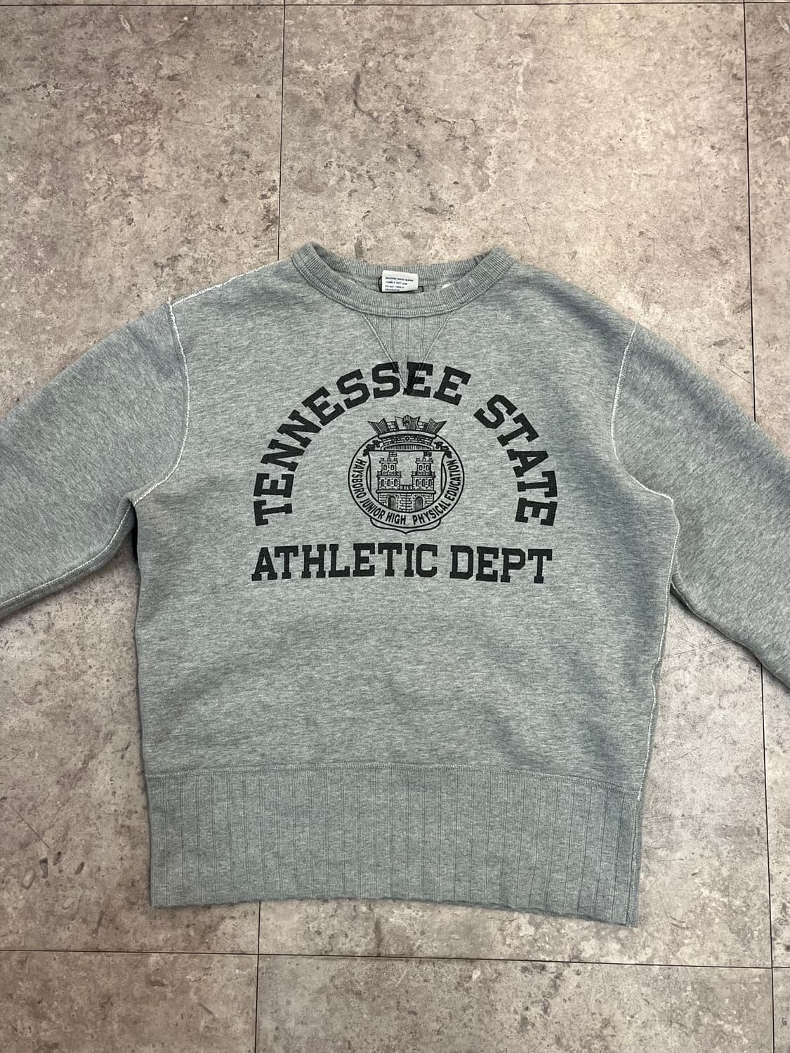 챔피온 기모 맨투맨 그레이 M #csz2382 상품이미지5