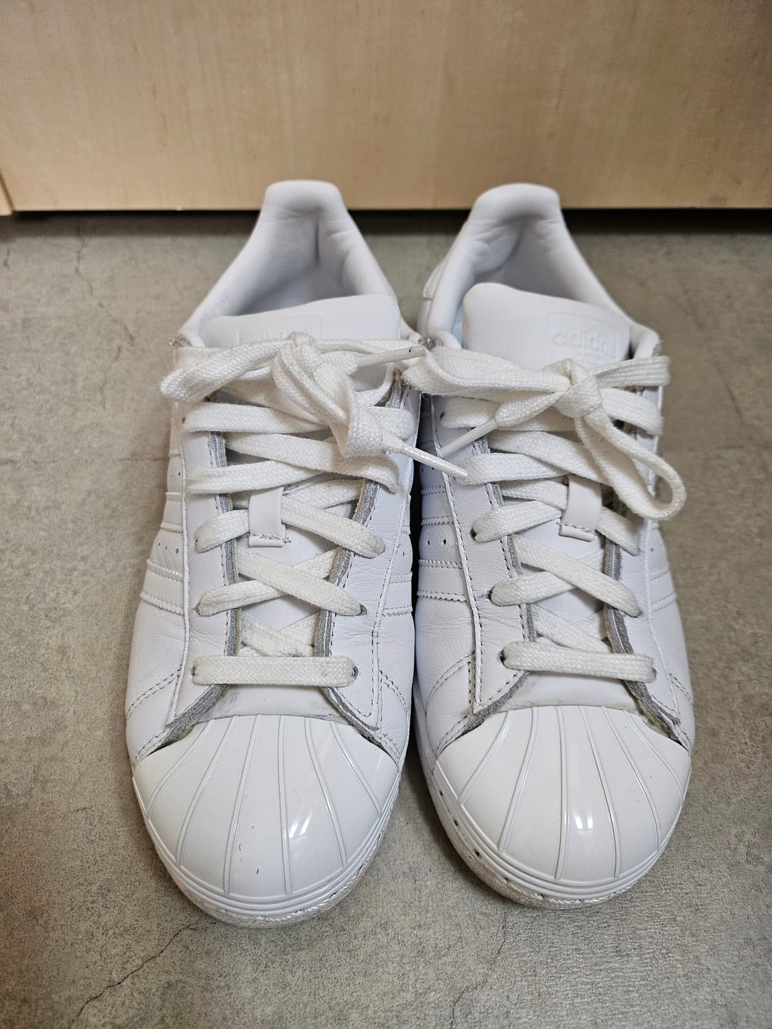 아디다스 슈퍼스타 흰색 230mm 상품이미지1