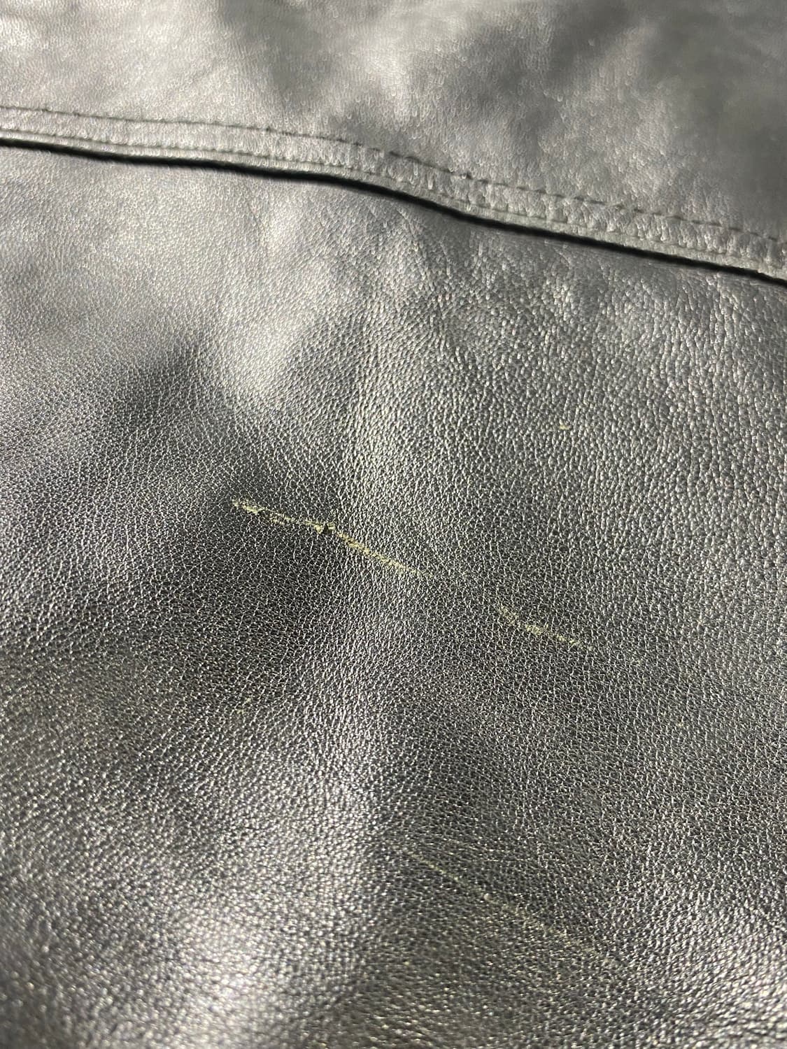 [110] 90s VOCANO 양가죽 레더 봄버자켓 상품이미지7