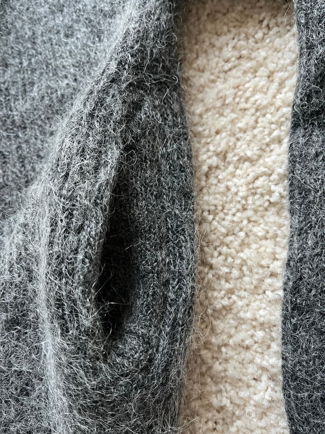 드레프로젯 모헤어 집업 가디건 (size 3 / 103-105) 상품이미지8