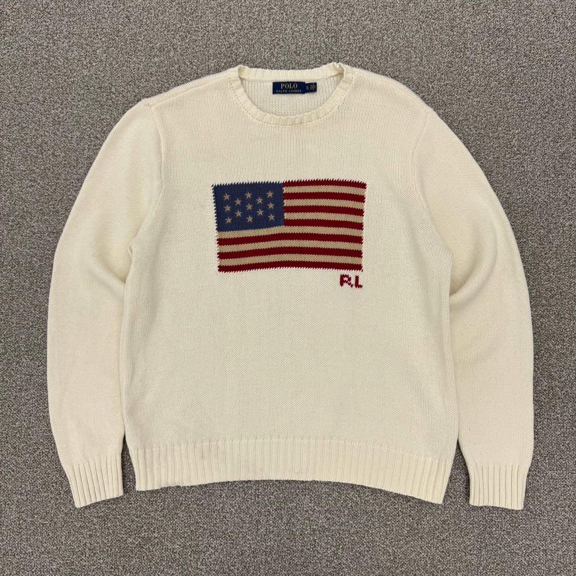 폴로 성조기 니트 상품이미지2