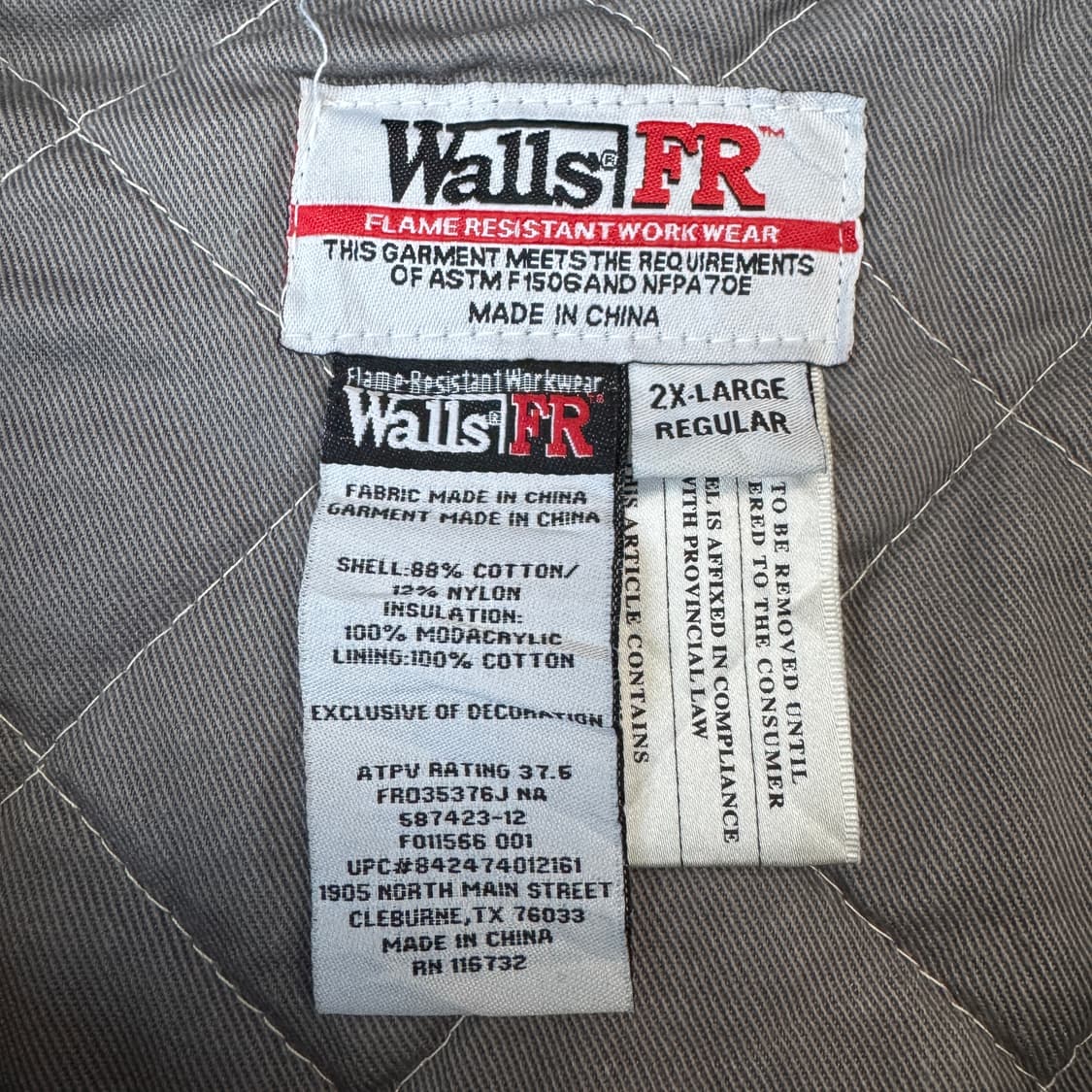 Walls 월즈 캔버스 파이어맨 빅사이즈 워크자켓 상품이미지8