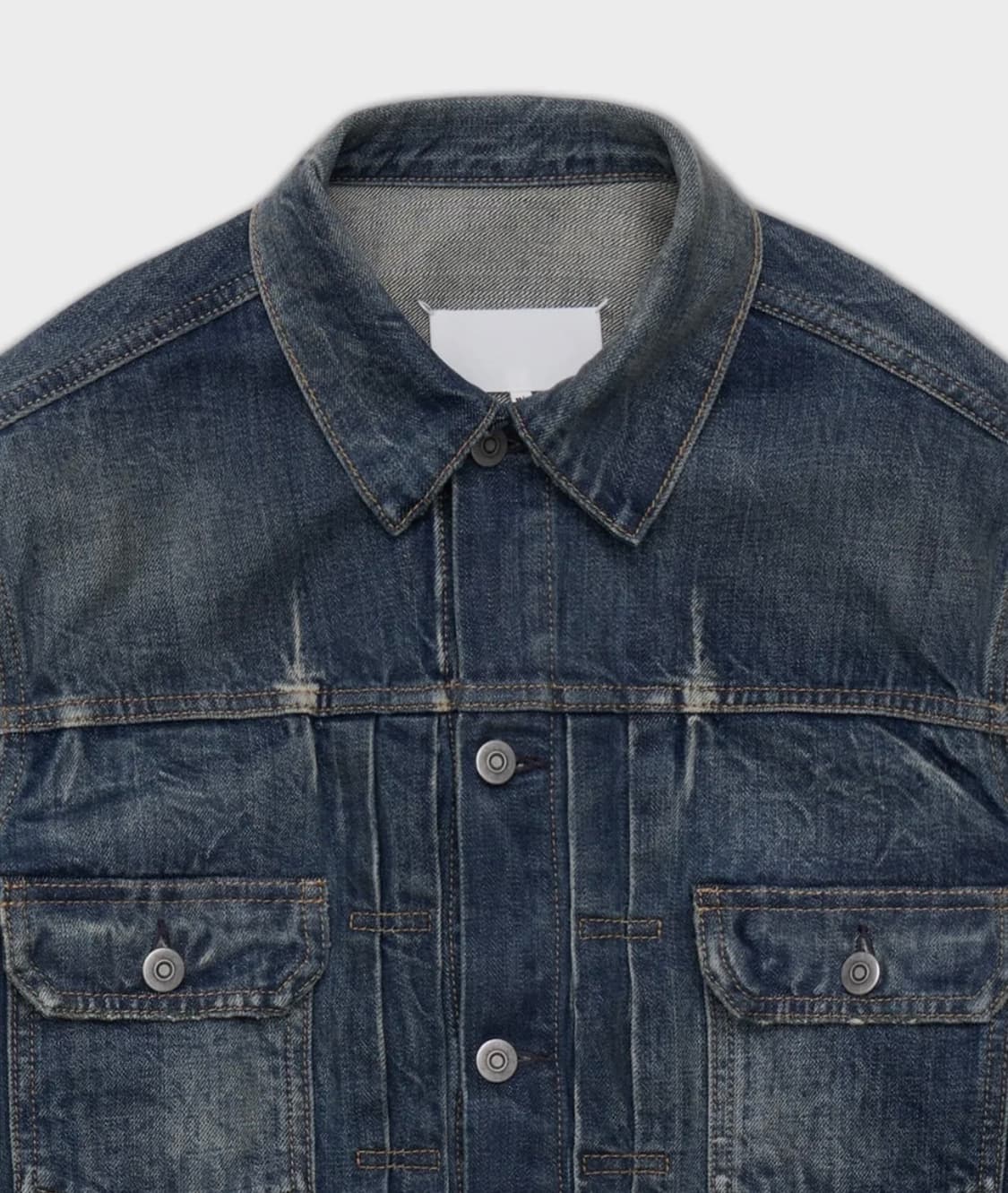 새상품 급처 4/30까지 메종 마르지엘라 더블 포켓 데님 재킷 상품이미지4