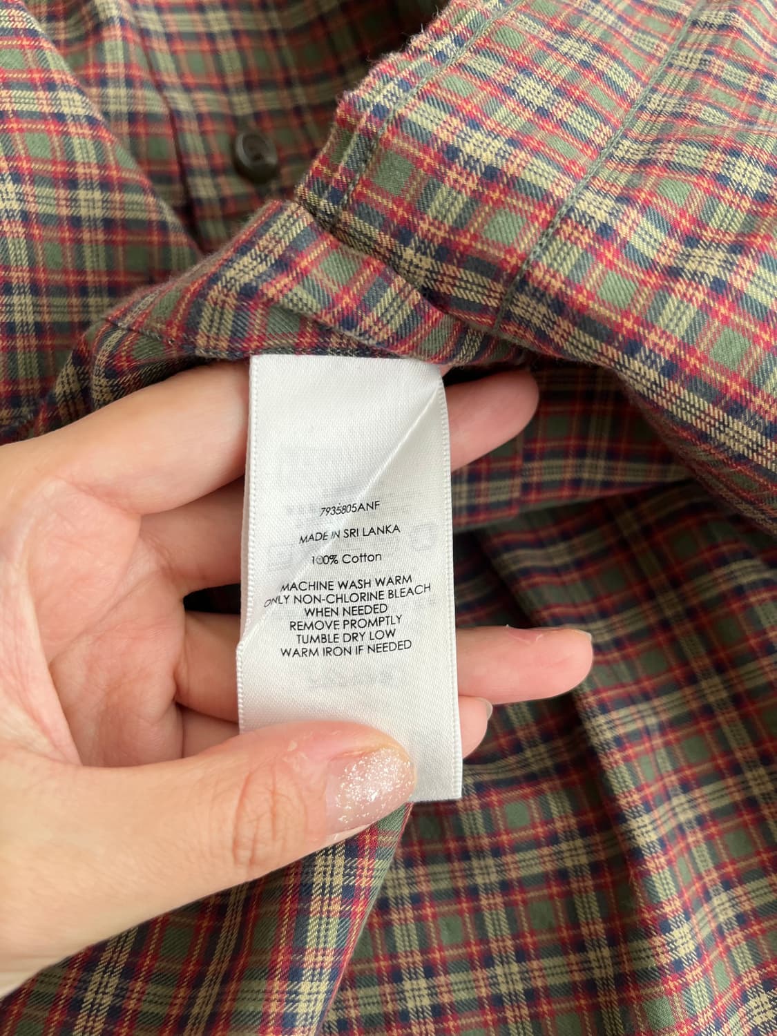 XL) 폴로 랄프로렌 커스텀핏 체크 셔츠 상품이미지5