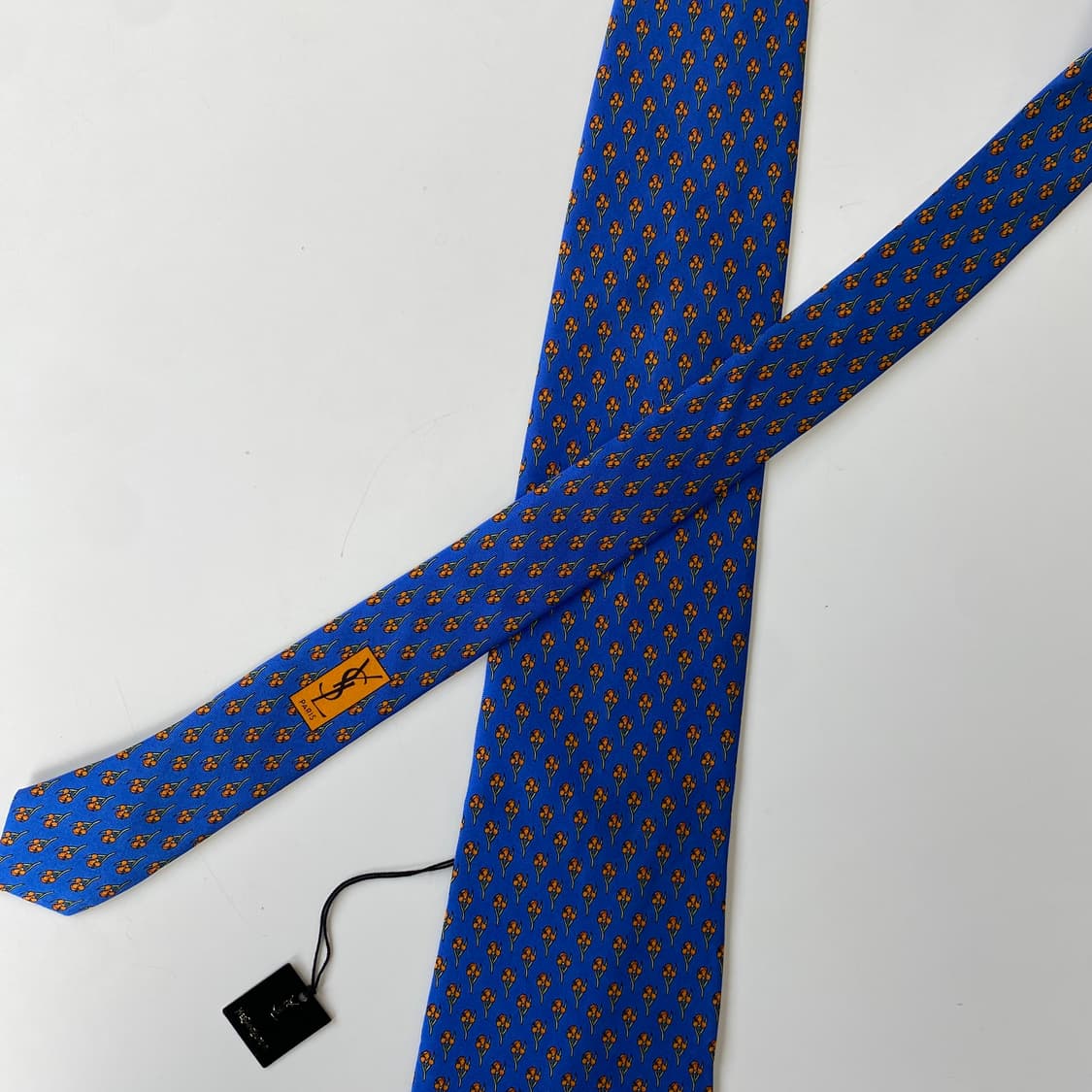 택달린 미사용품 입생로랑(YSL) 명품 정품 넥타이 상품이미지4