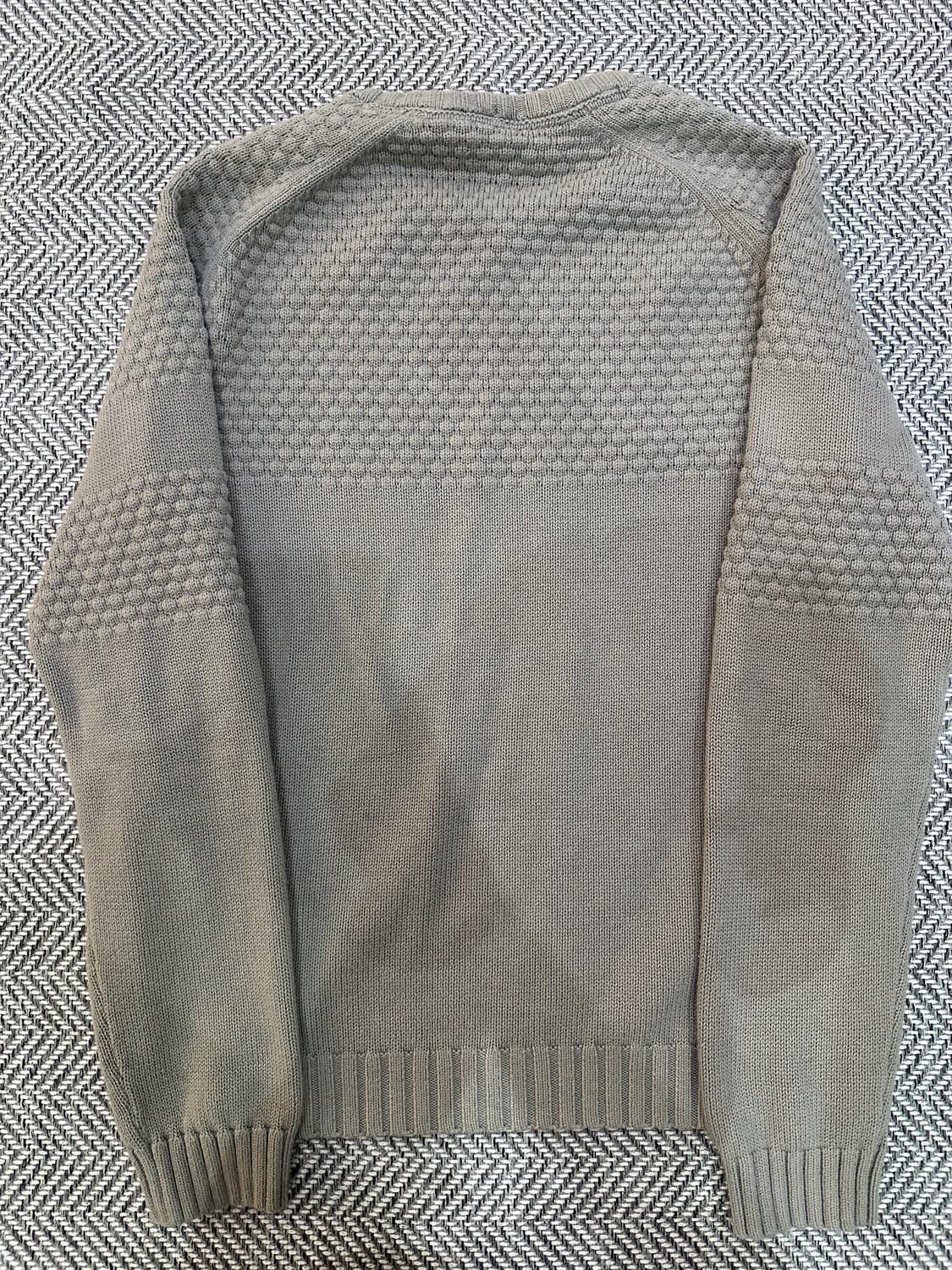 알마니 익스체인지 케시미어 니트 m 그레이 상품이미지2