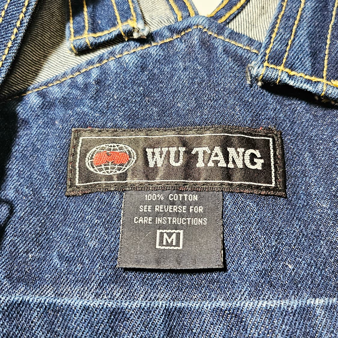 [M(34)][우 웨어] 90's 우탱클랜 올드스쿨 카펜더 배기 오버롤 상품이미지8