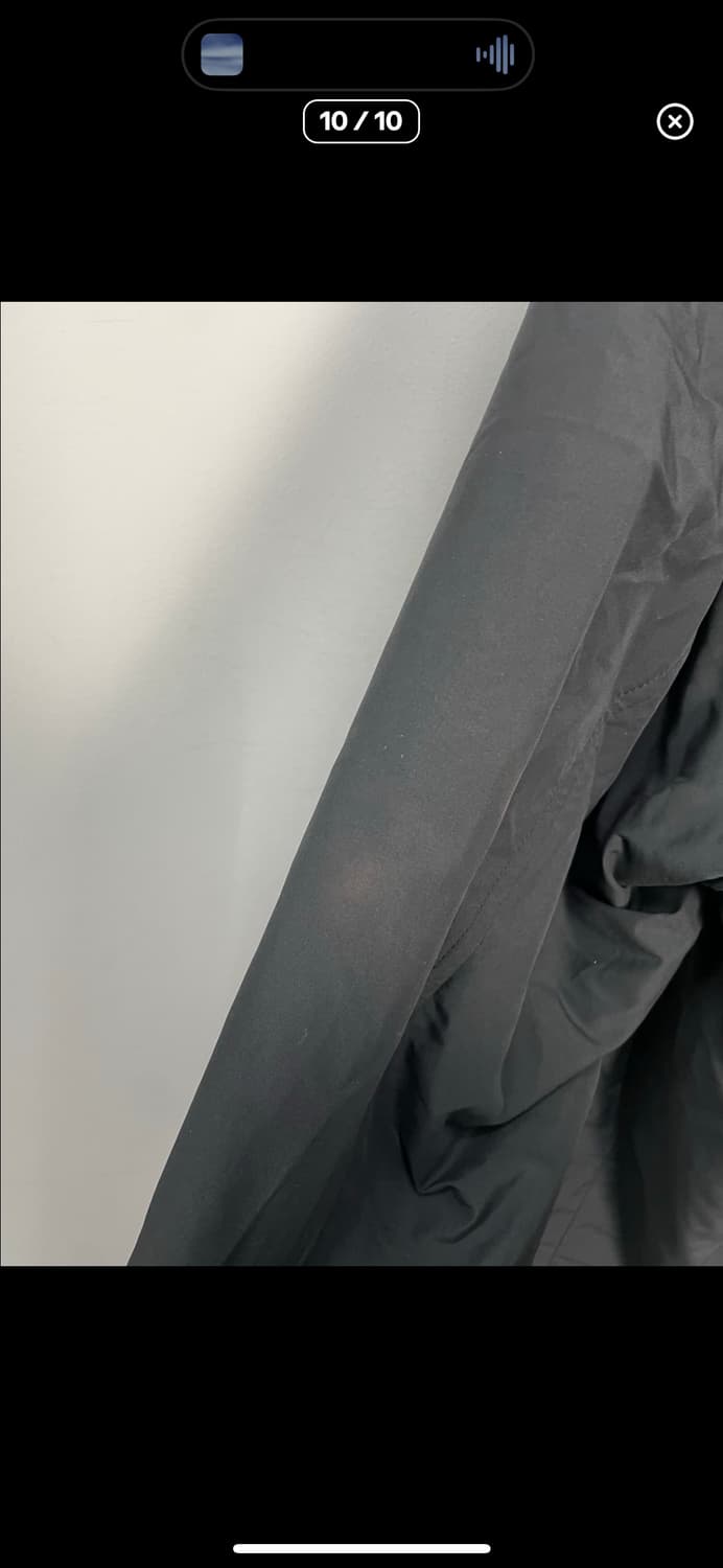 입생로랑 내피 패디드 블랙자켓 A3364 상품이미지10