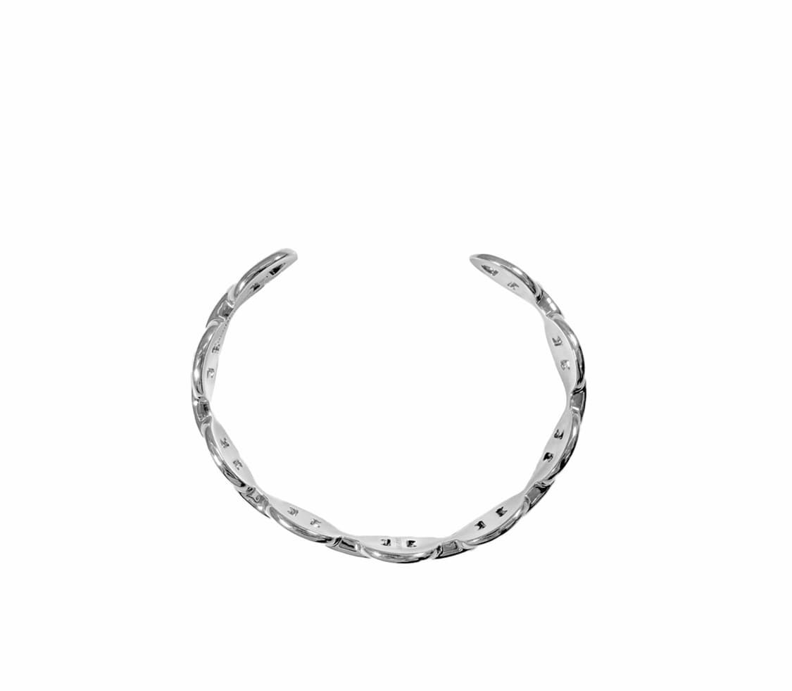 [ST] 에르메스 여성 샹달 뱅글 팔찌 브레이슬릿 실버 상품이미지5