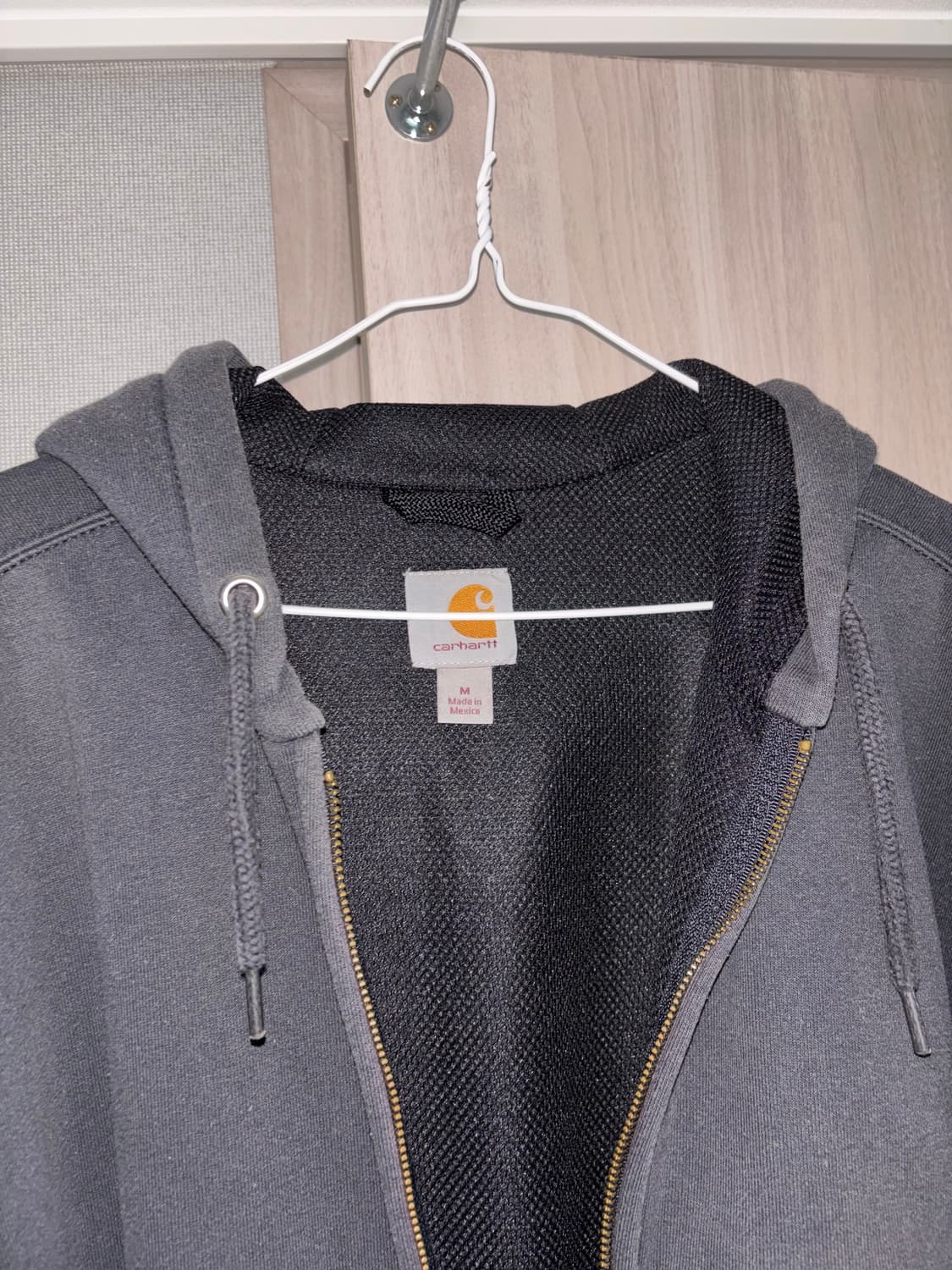 칼하트 써멀 후드집업 차콜그레이 레인디펜더 상품이미지2