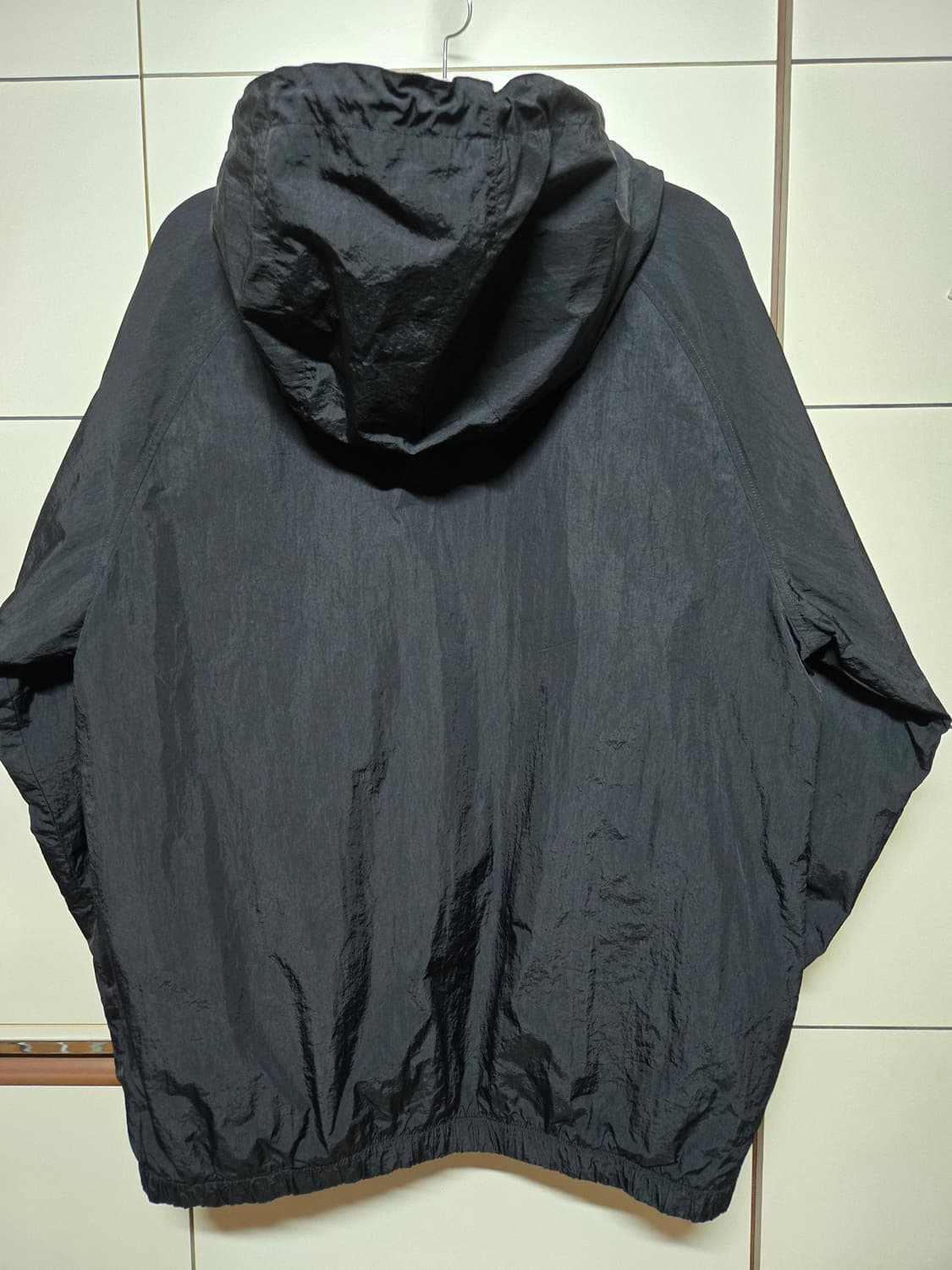 나이키 에센셜 우븐 블랙 아노락 점퍼 상품이미지7