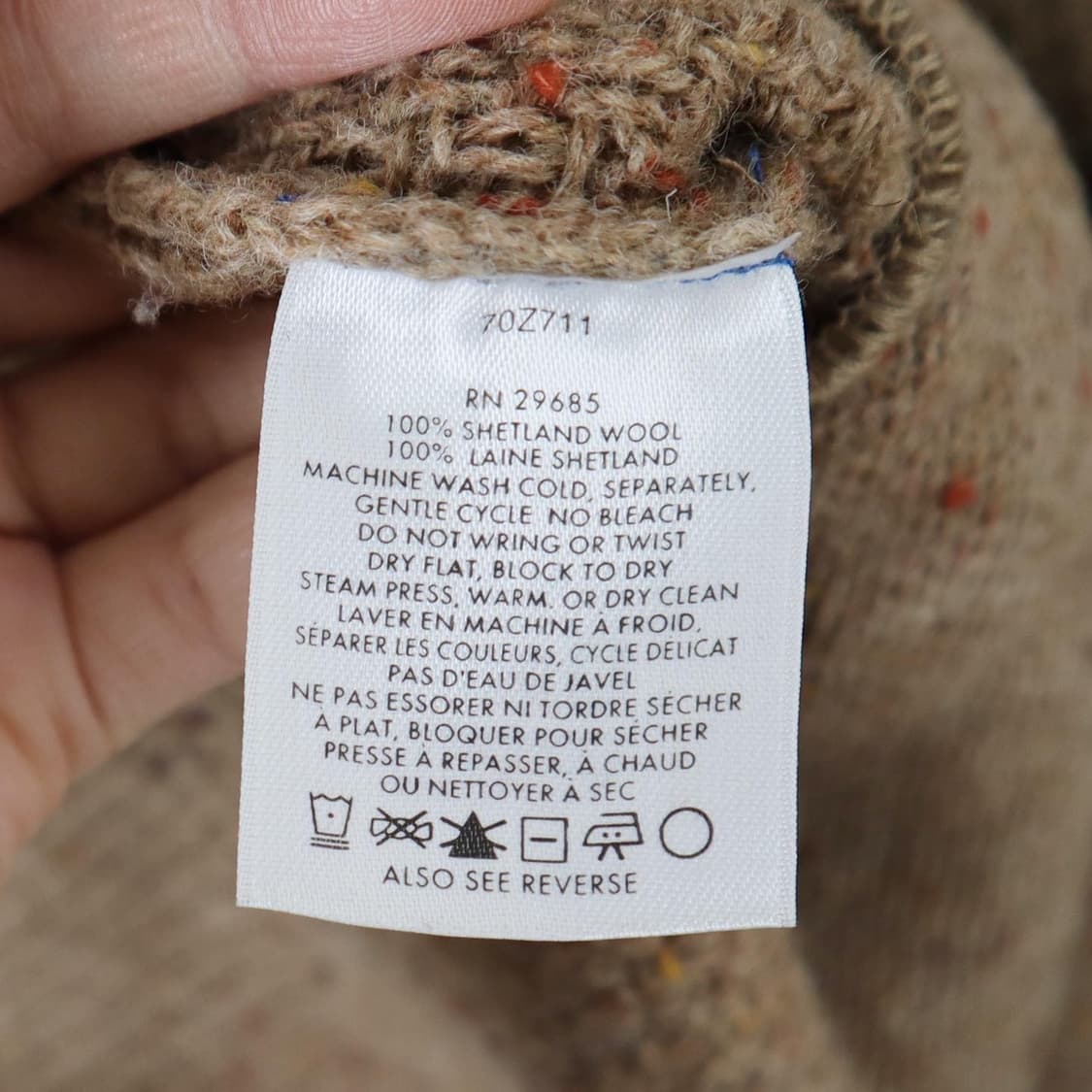 펜들턴 울 니트집업  상품이미지7