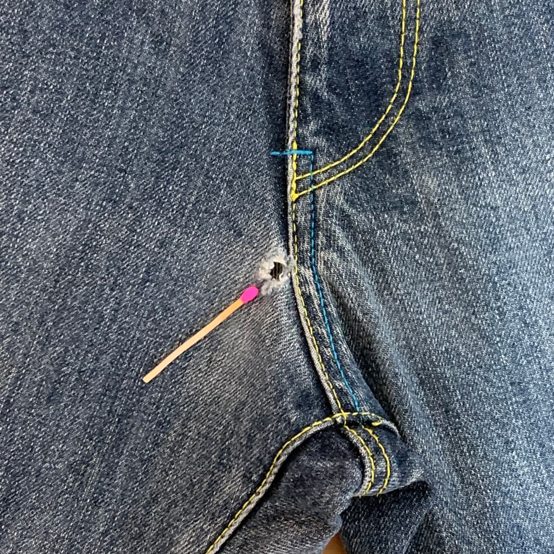 00s stussy rough & rugged denim pants 상품이미지10