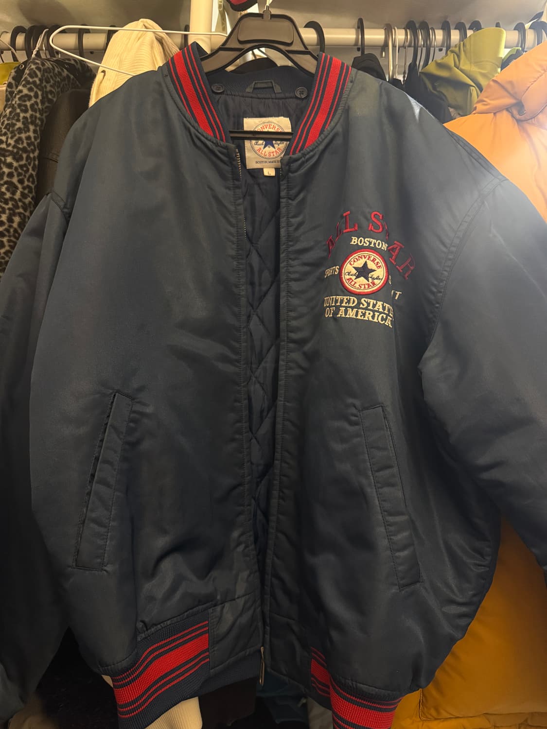 컨버스 올스타 90‘s 봄버자켓 상품이미지1