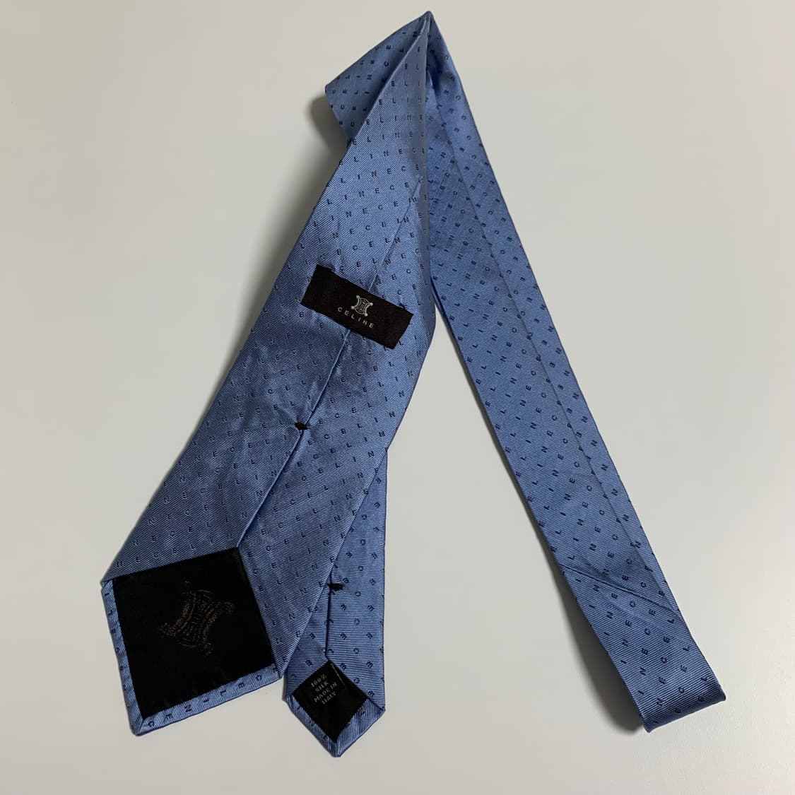 셀린느(CELINE) 모노그램 명품넥타이 결혼식넥타이 A+등급 9.3cm 상품이미지10