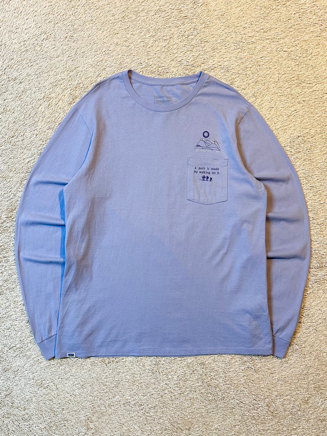 파타고니아 50 YEAR 리사이클드 코튼 포켓 롱슬리브 긴팔 상품이미지2